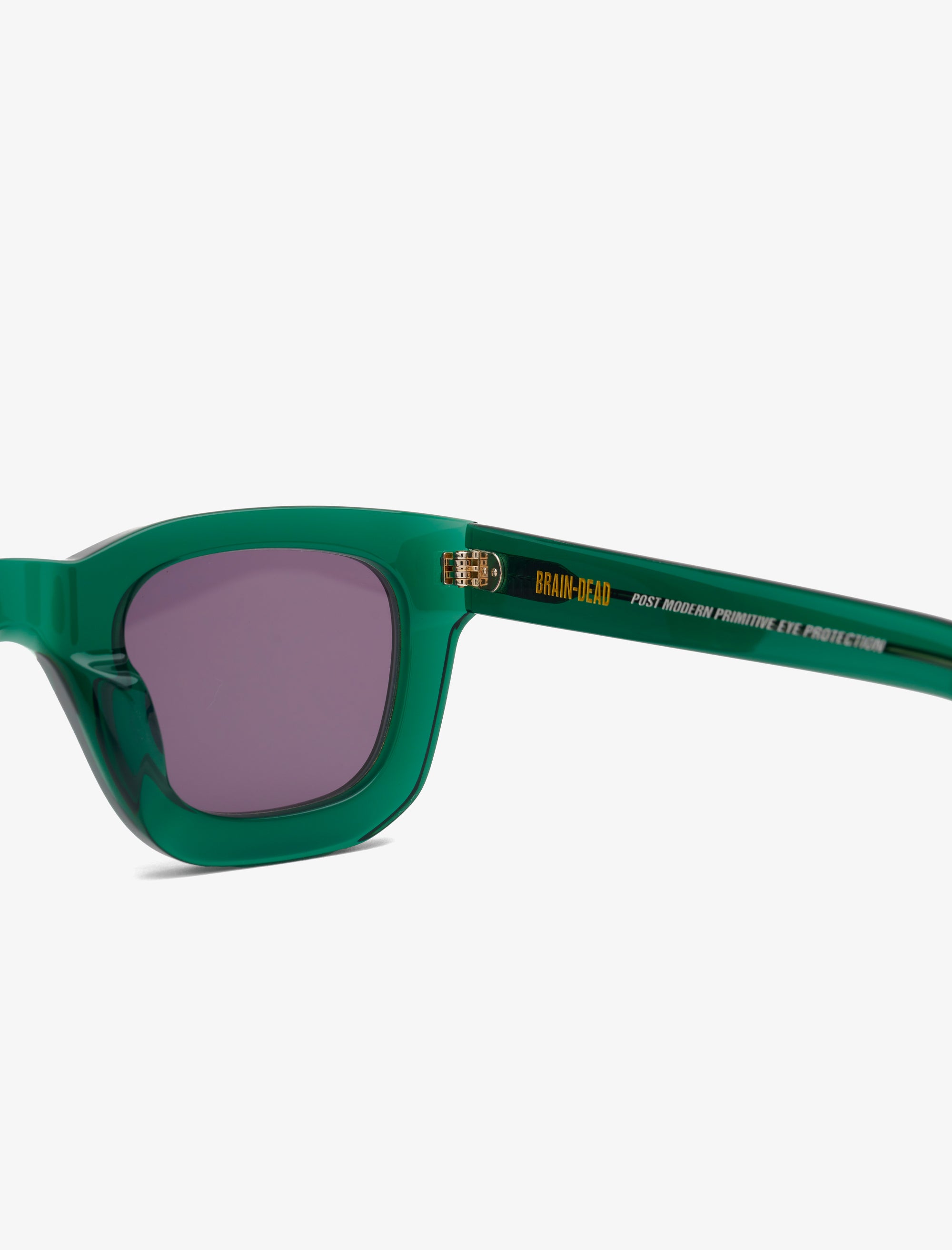 Elia Sunglasses (Green Glitter)