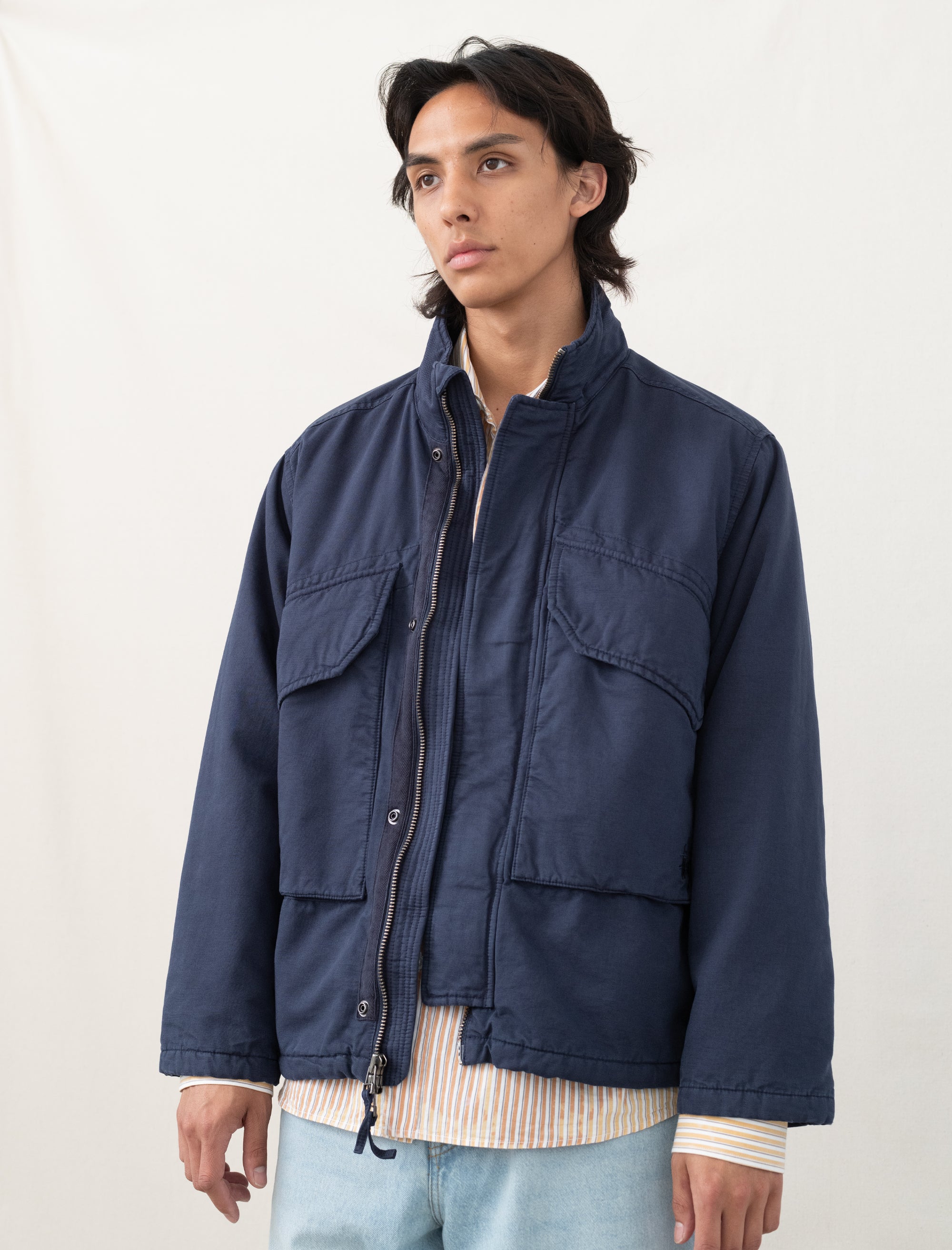 Navy m65 jacket hotsell