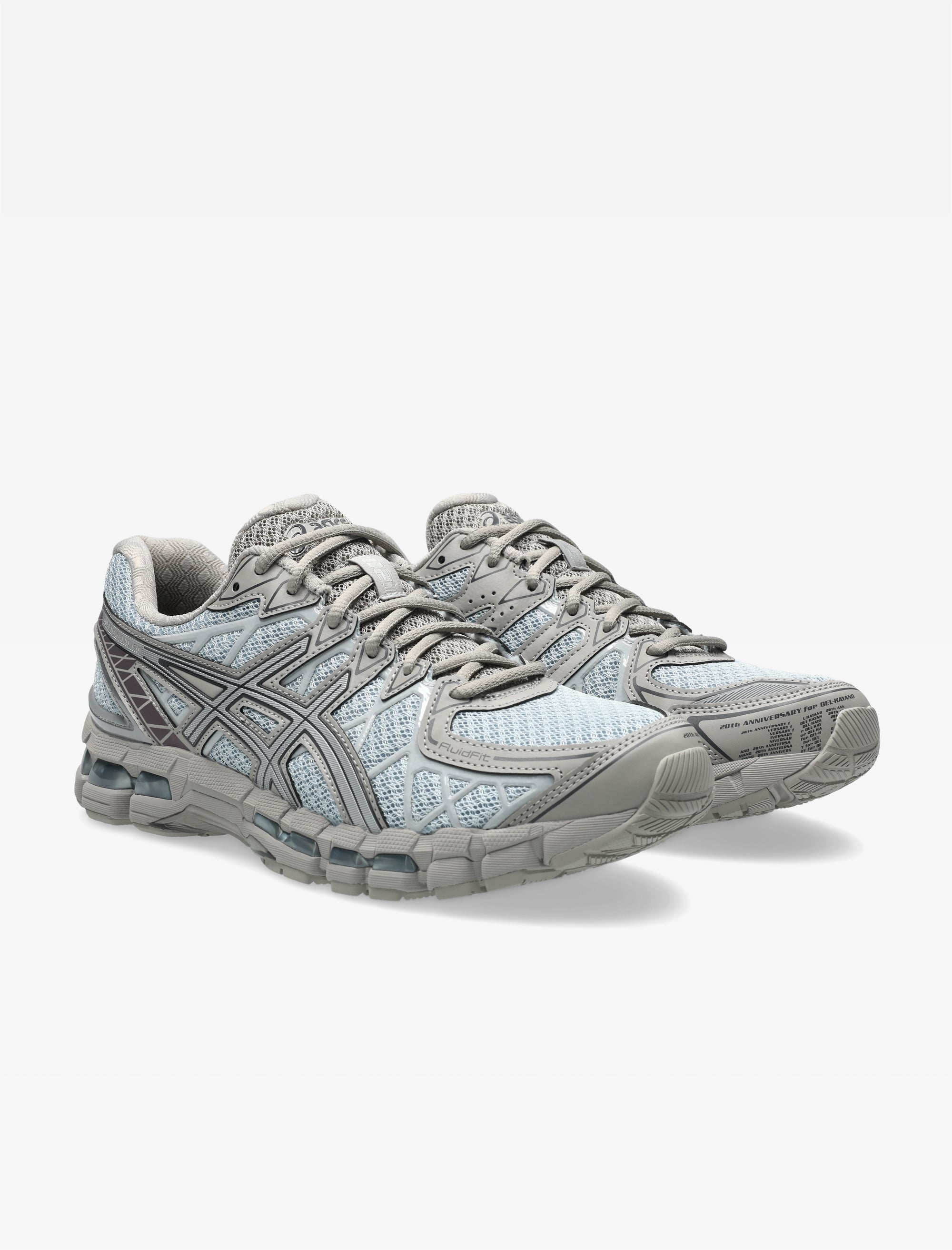 Gel-Kayano 20 (Storm Cloud/Pure Silver)