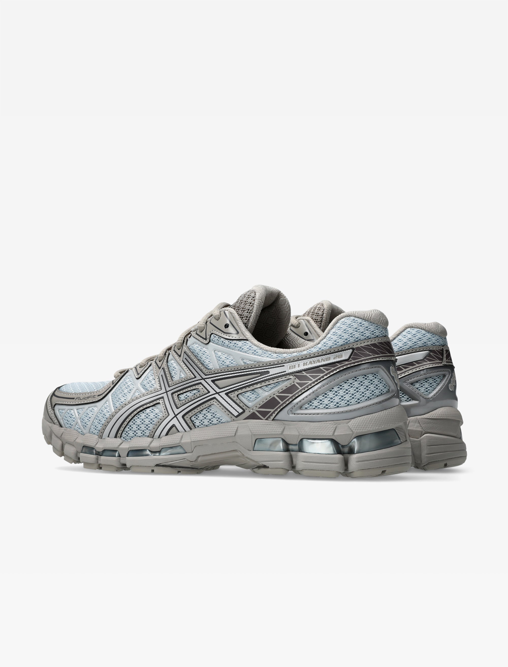 Gel-Kayano 20 (Storm Cloud/Pure Silver)
