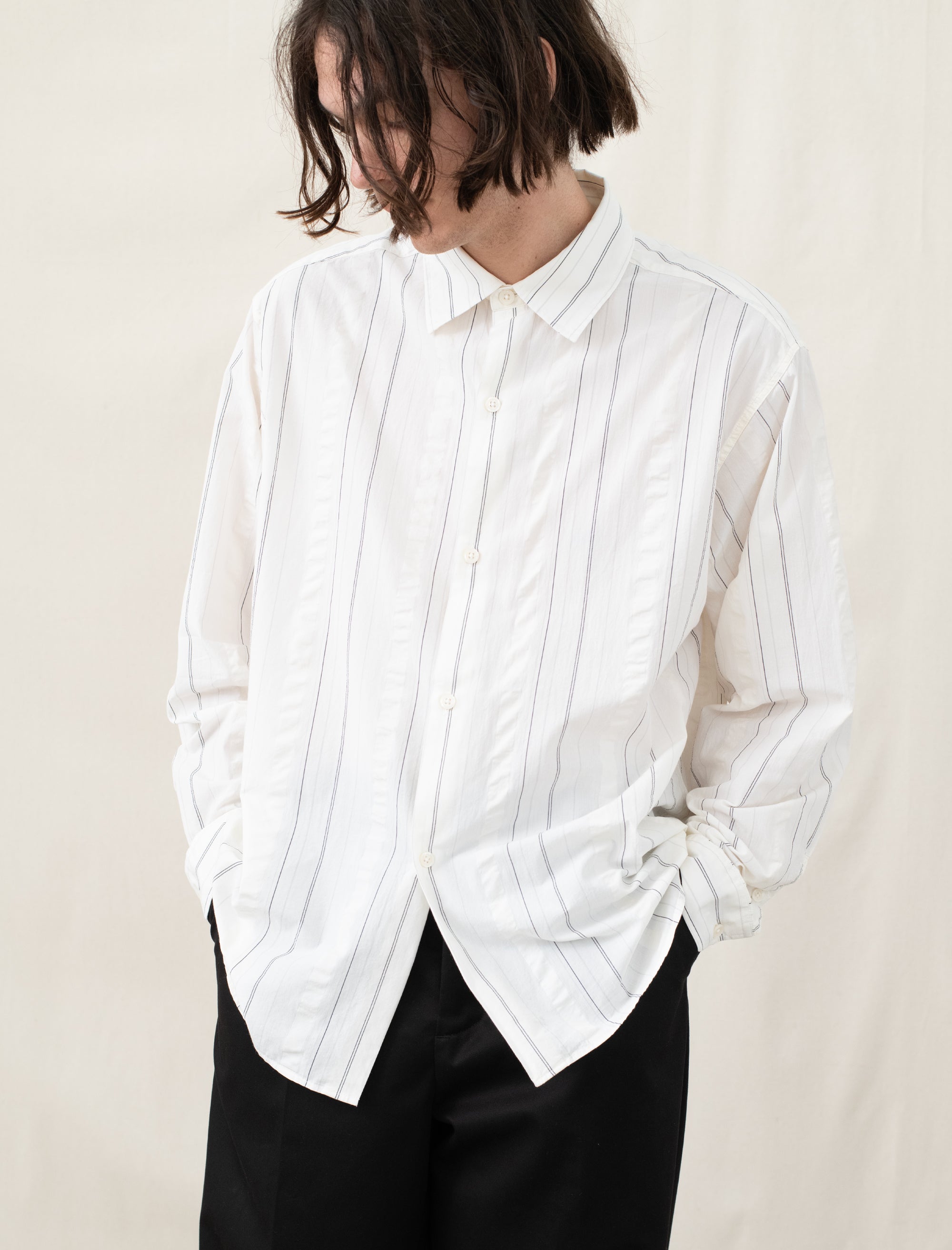 Generous Shirt (White Stripe)