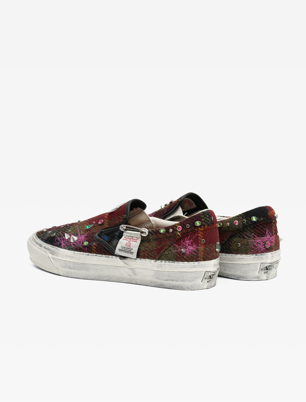 LX Classic Slip-On 98 Harris Tweed (Red/Multi)