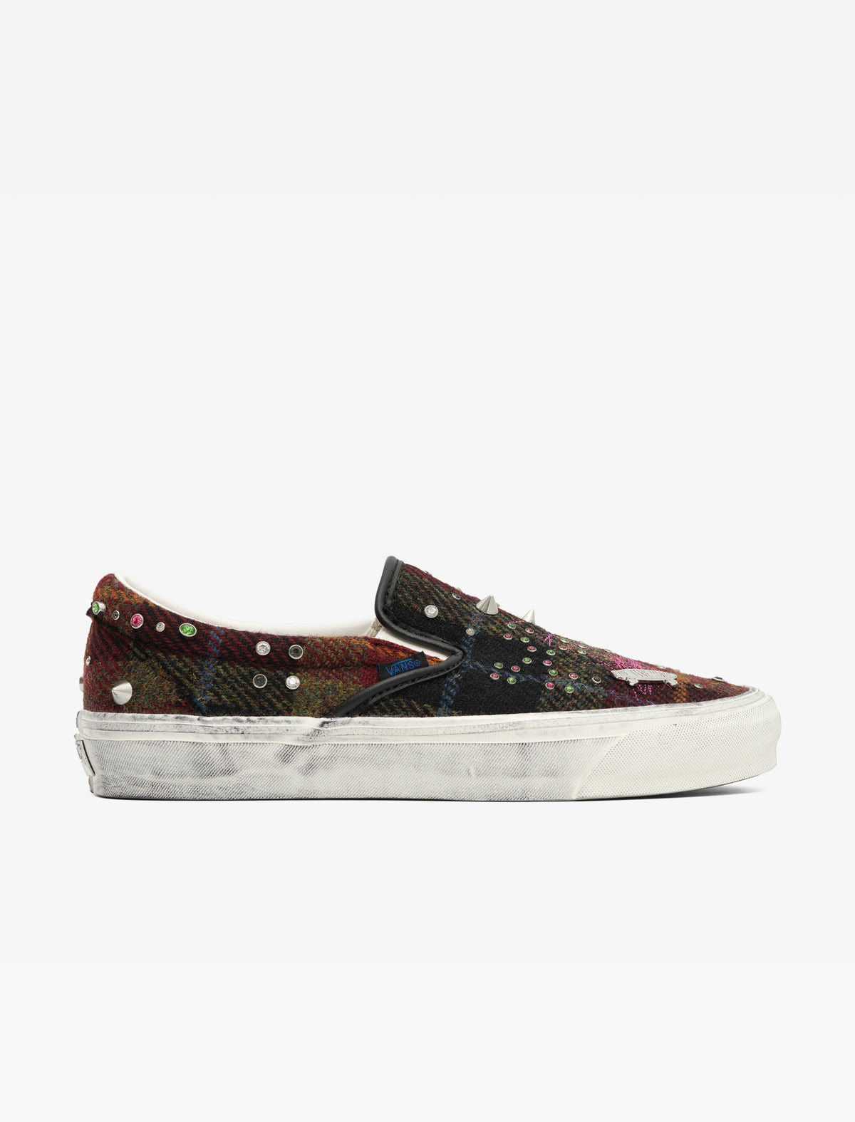 LX Classic Slip-On 98 Harris Tweed (Red/Multi)