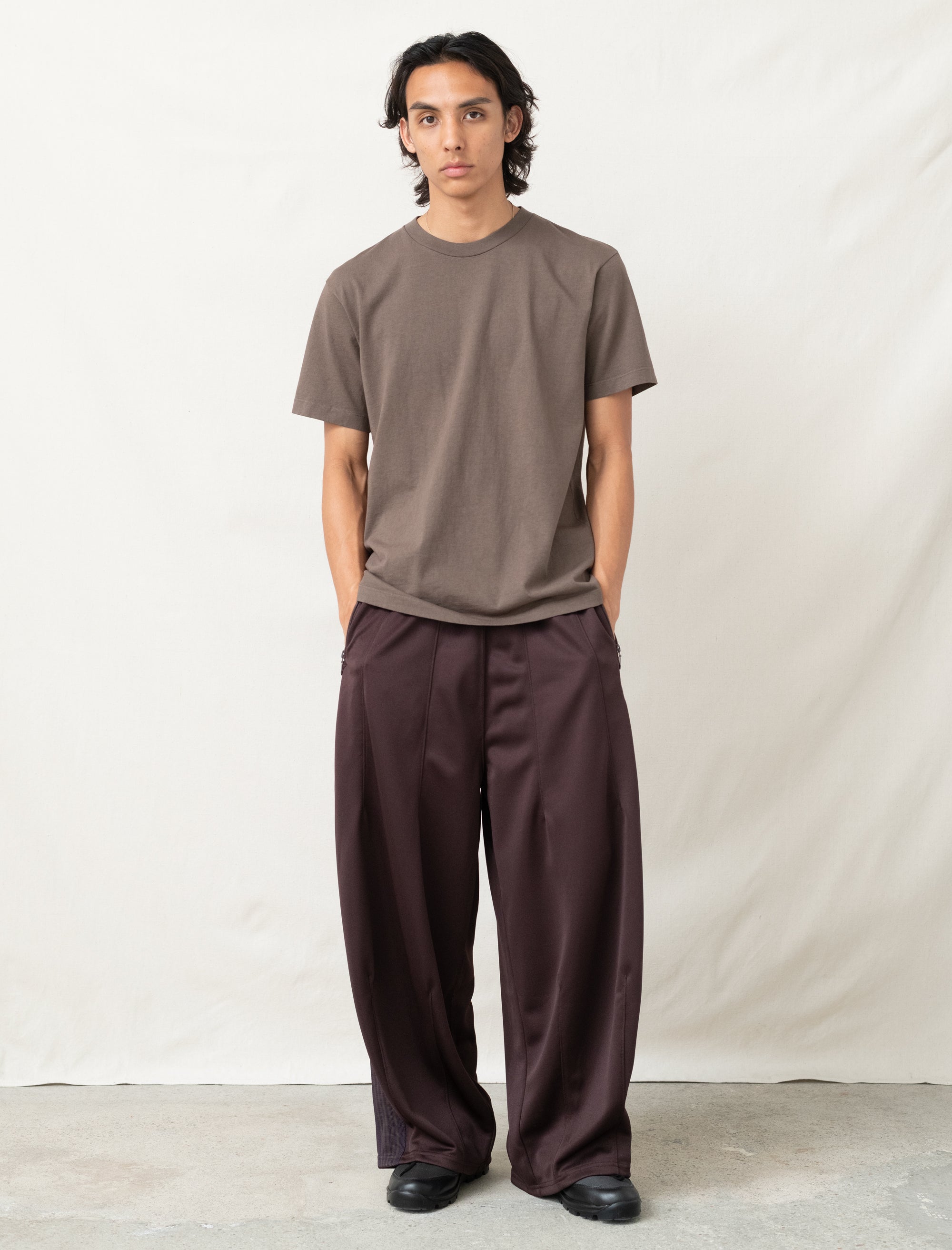 H.D. Track Pants (Dark Brown)