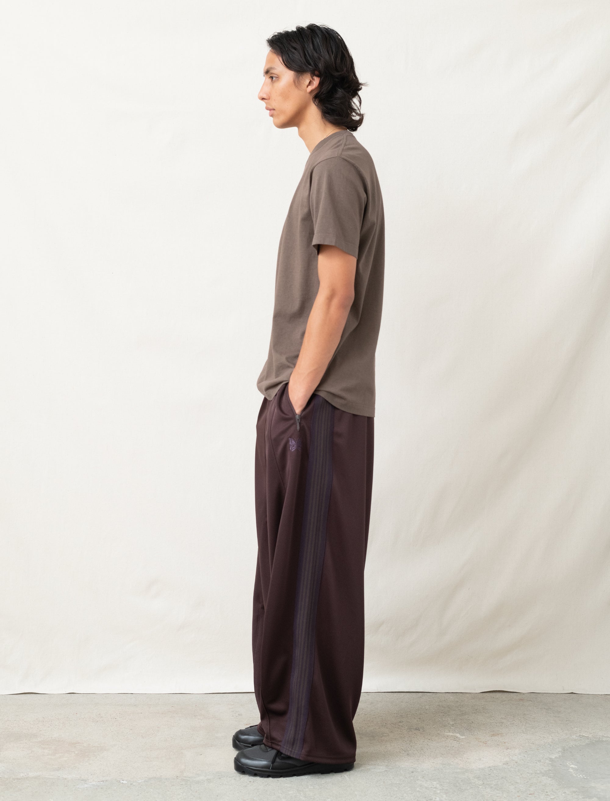 H.D. Track Pants (Dark Brown)