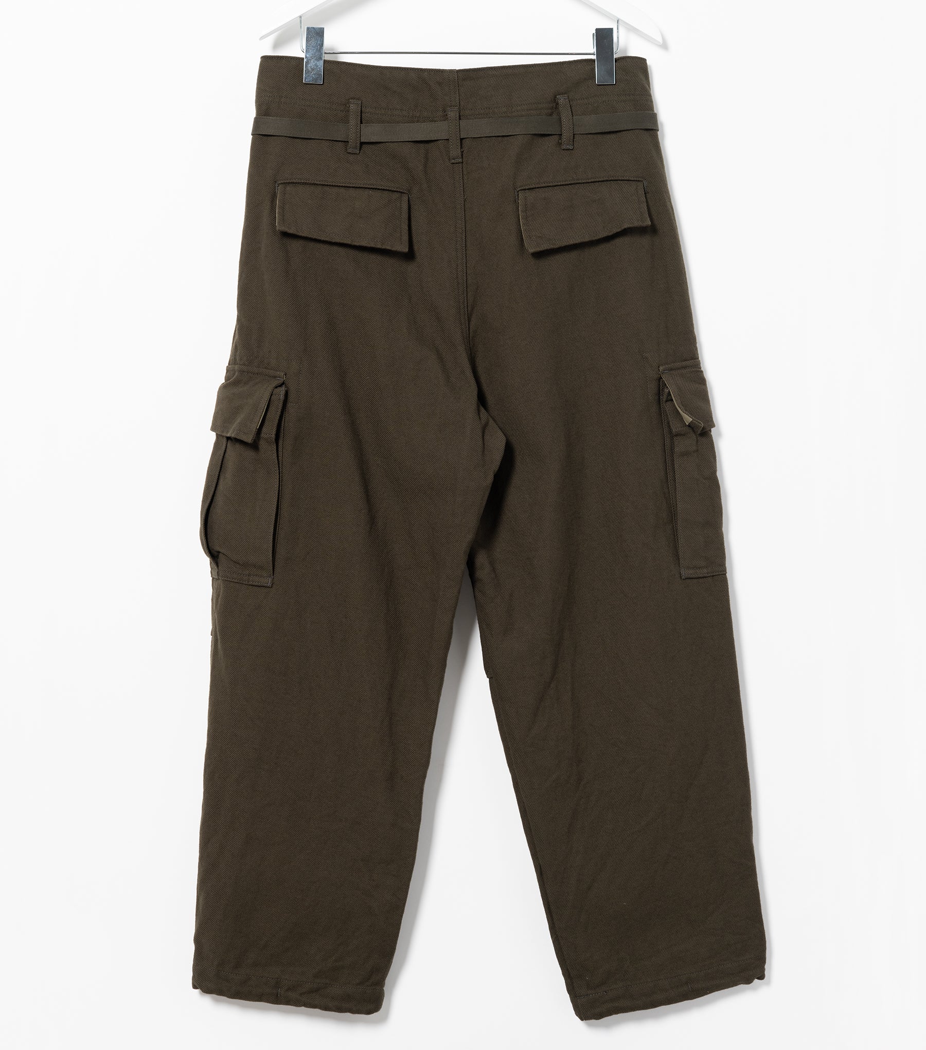 Wool Cargo Pant (Olive)