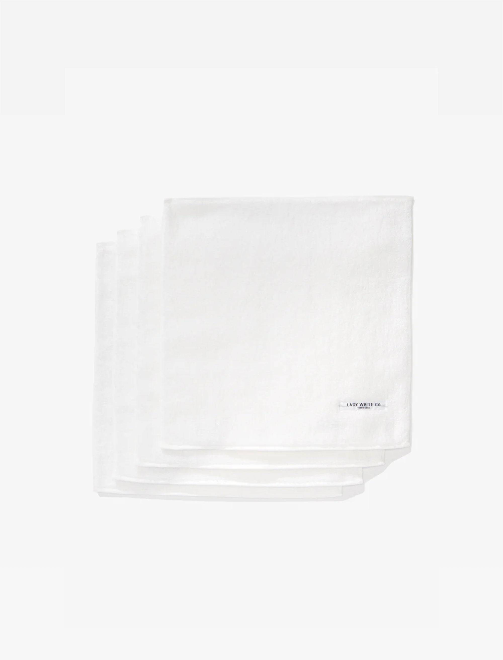 Imabari Hand Towel 4-Pack (White)