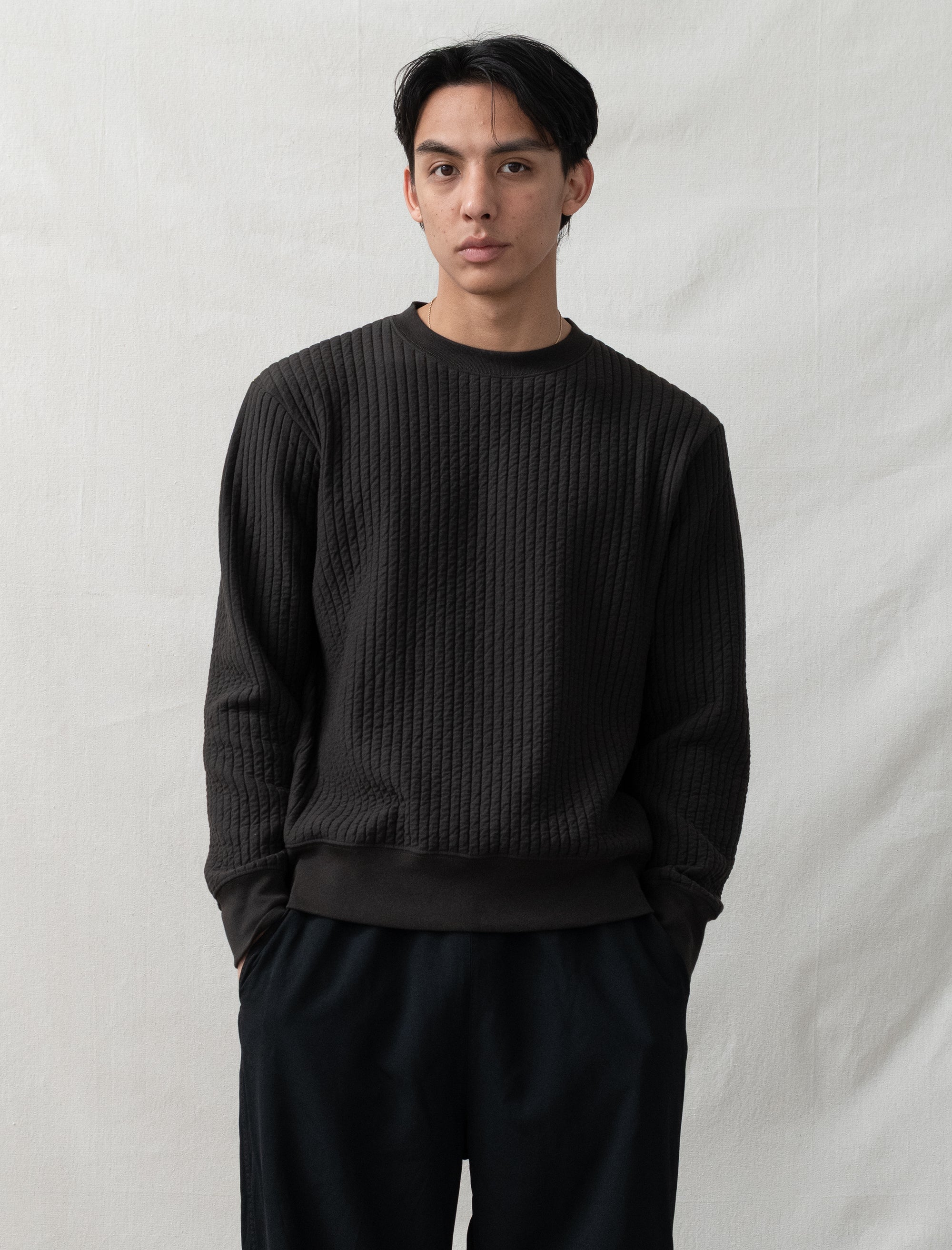 Padded Crewneck (Timber)