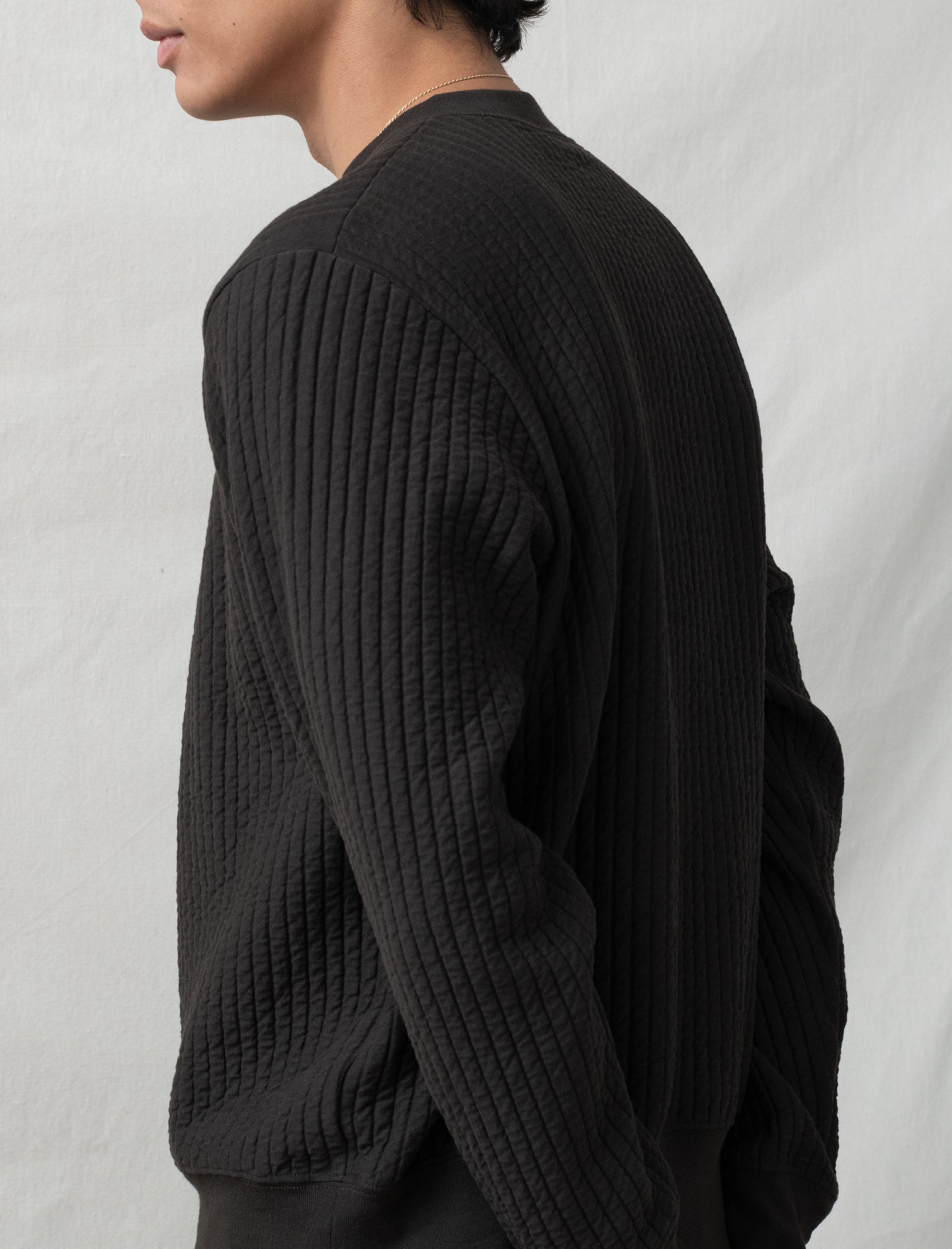 Padded Crewneck (Timber)