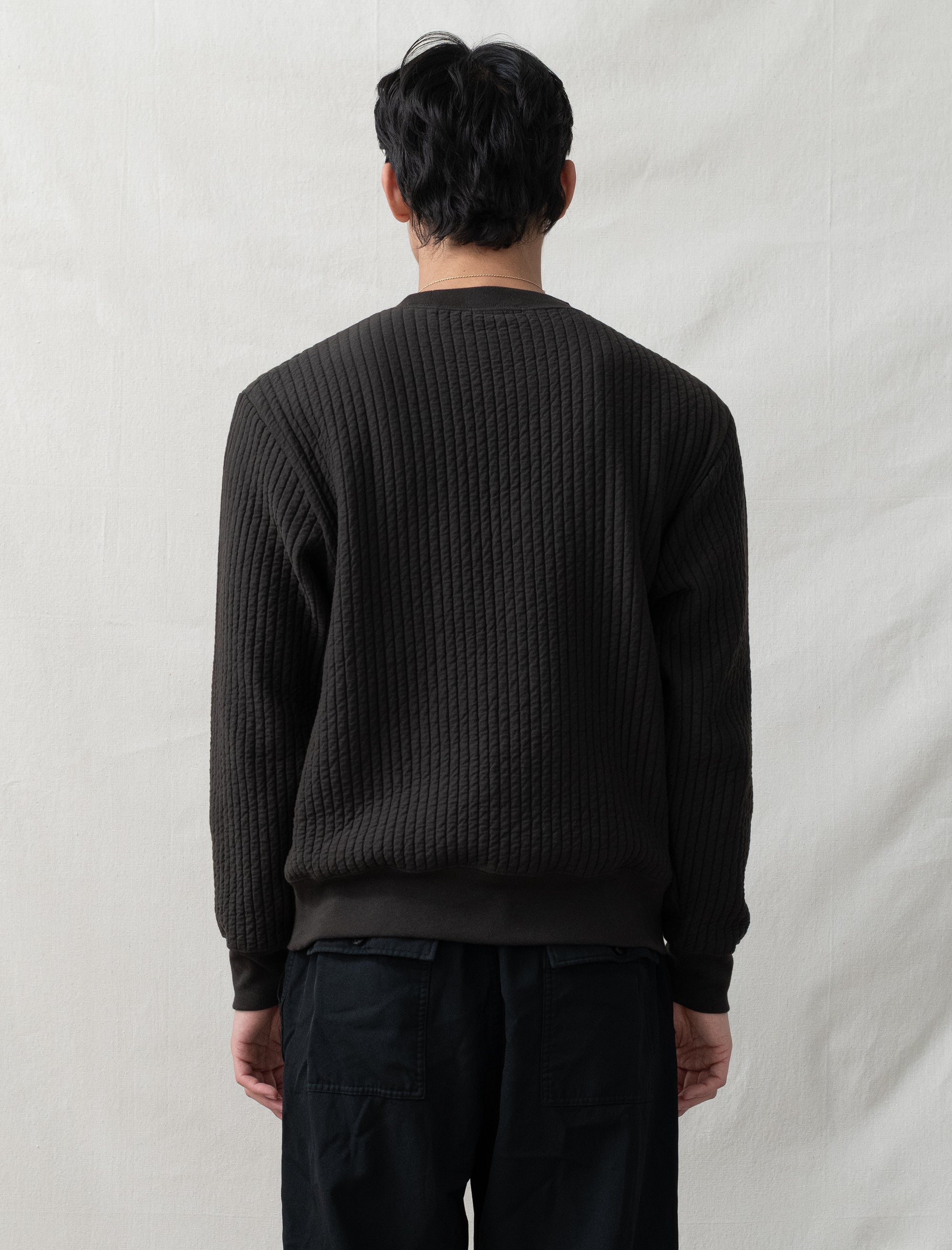 Padded Crewneck (Timber)