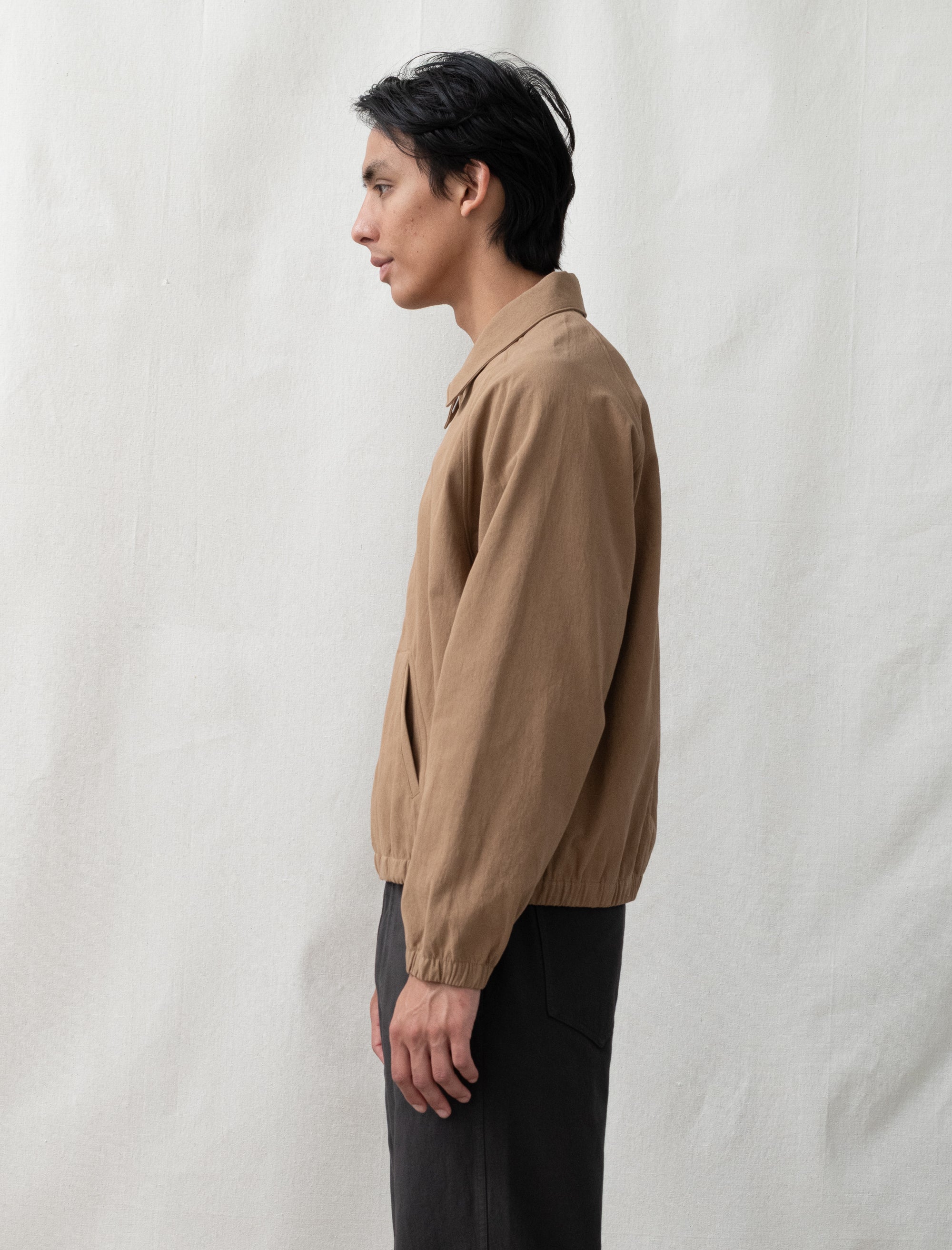 CL Canvas Coach Jacket (Cashew)