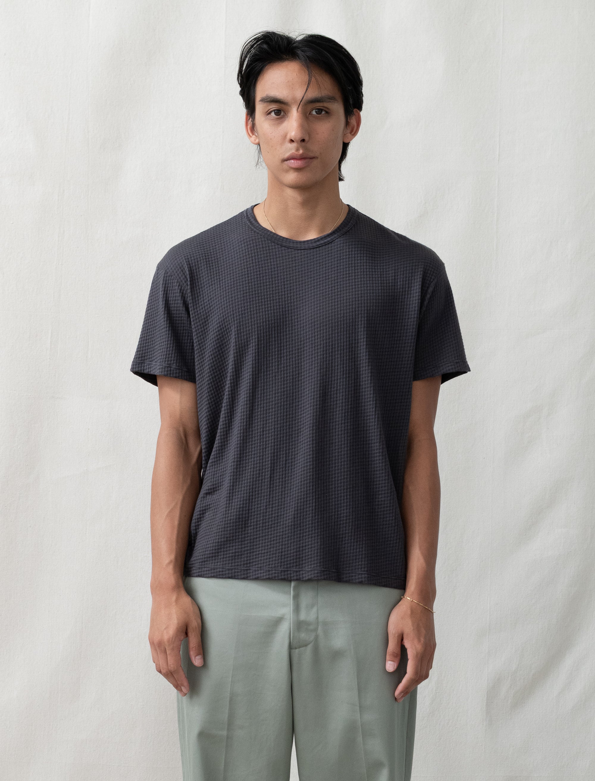 Sheer Gauze T-Shirt (Flint)