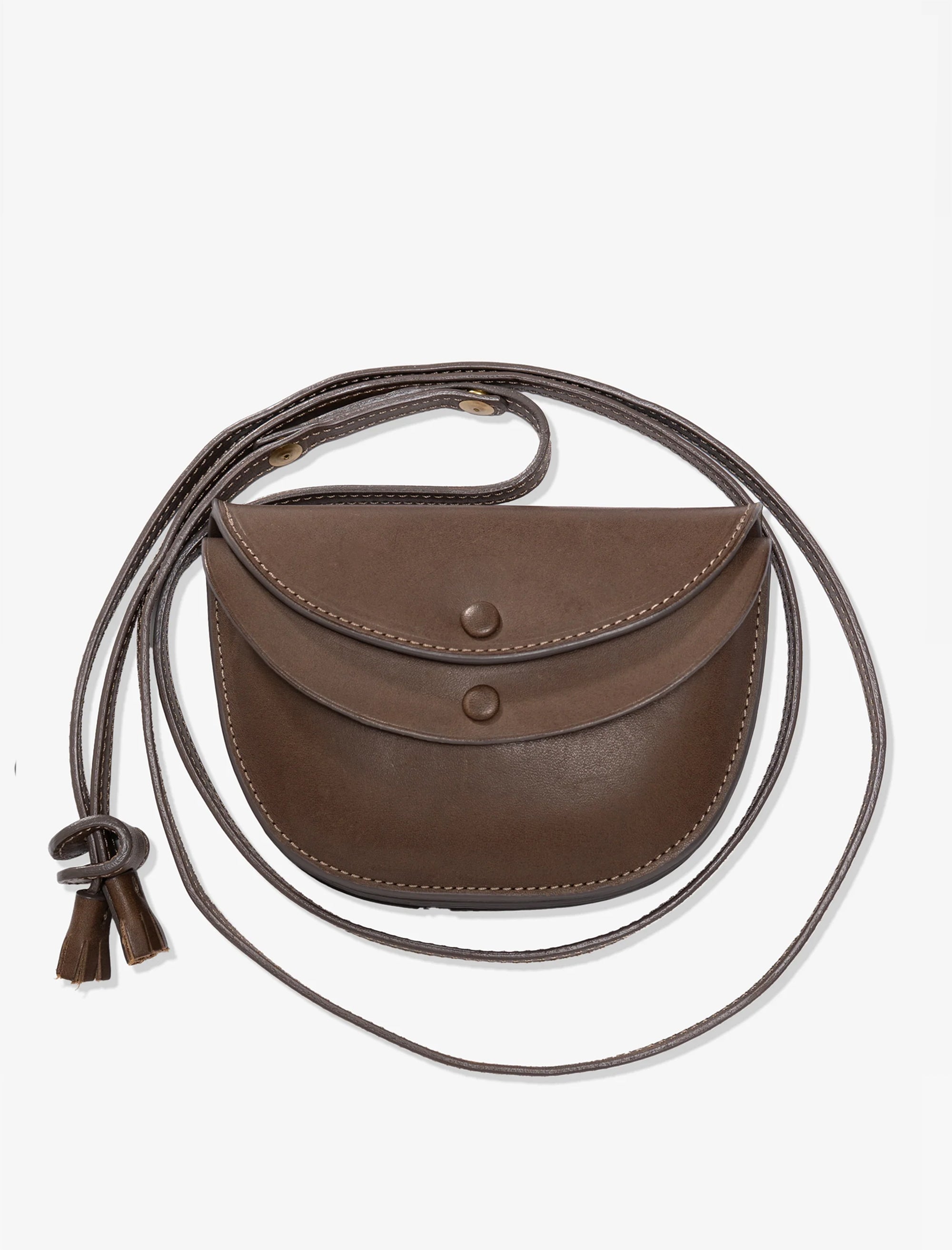Kaptain Sunshine Leather Pouch (Brown Smooth)