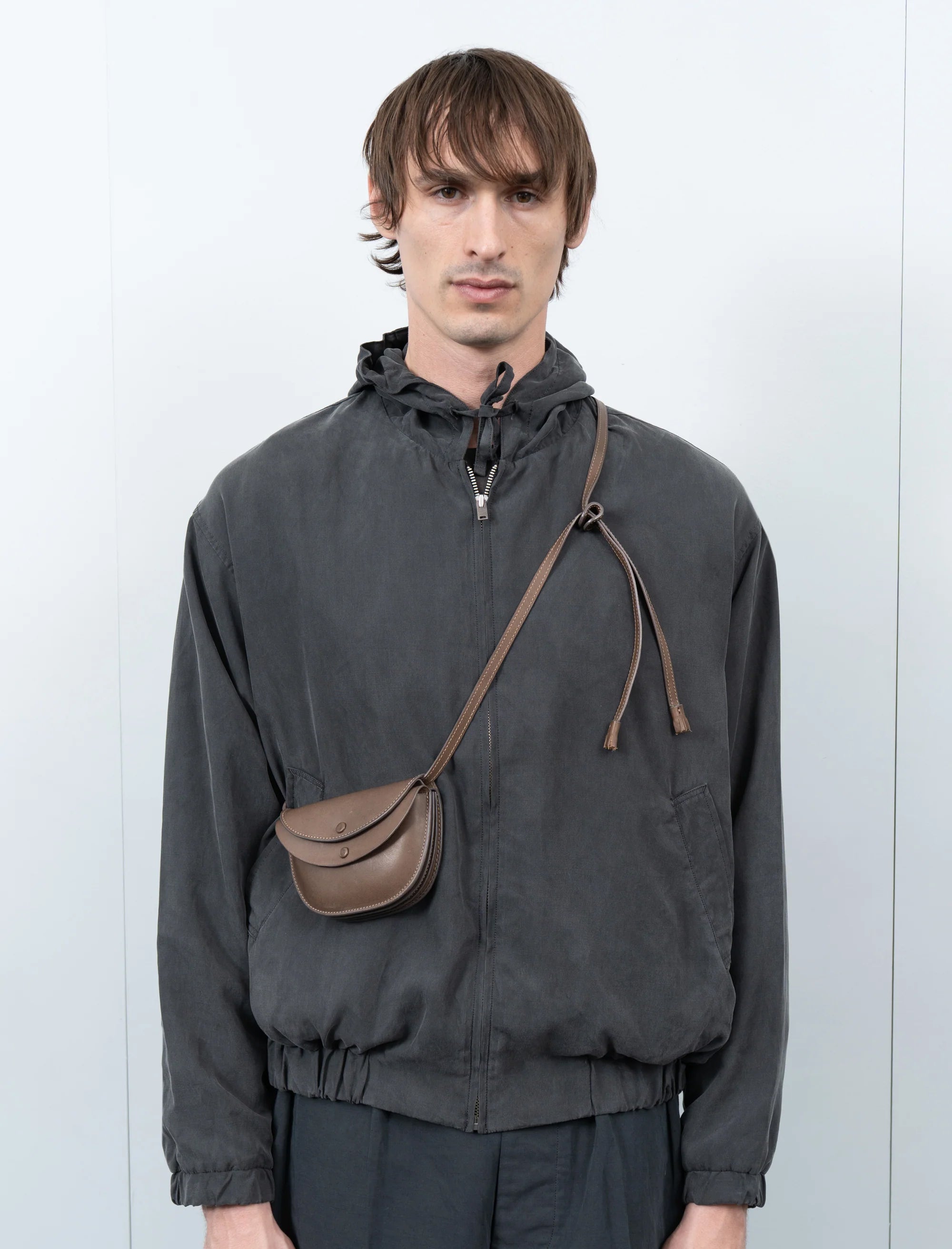 Kaptain Sunshine Leather Pouch (Brown Smooth)