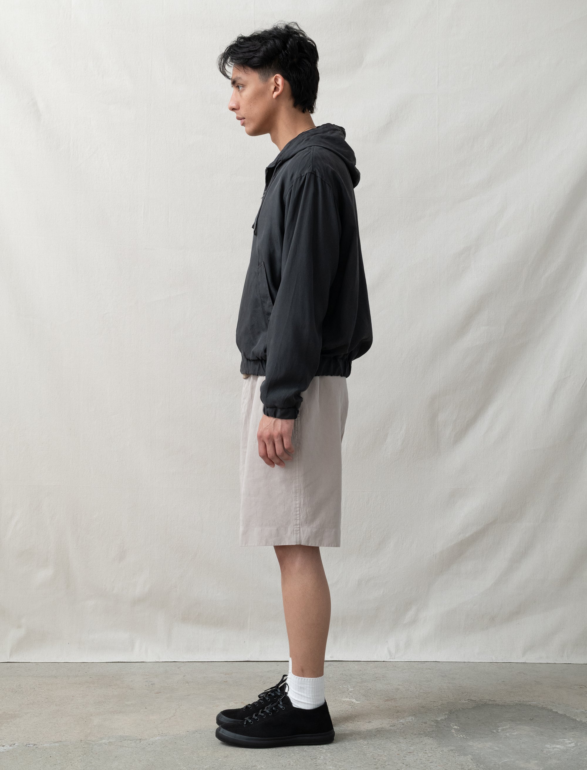 Kaptain Sunshine Cotton Linen Short (Taupe)