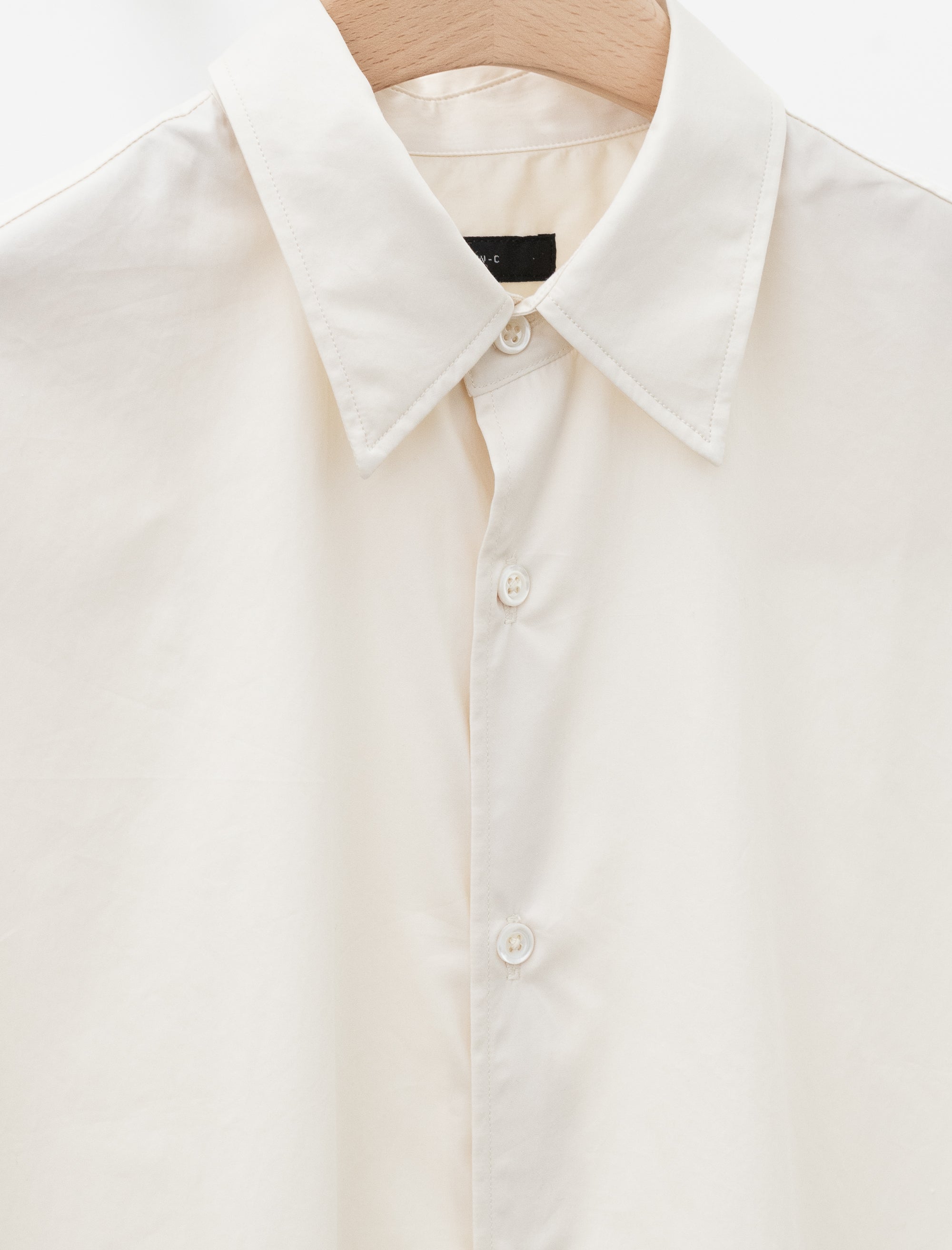 Lynn Tumbled Poplin S/S Shirt (Almost Yellow)