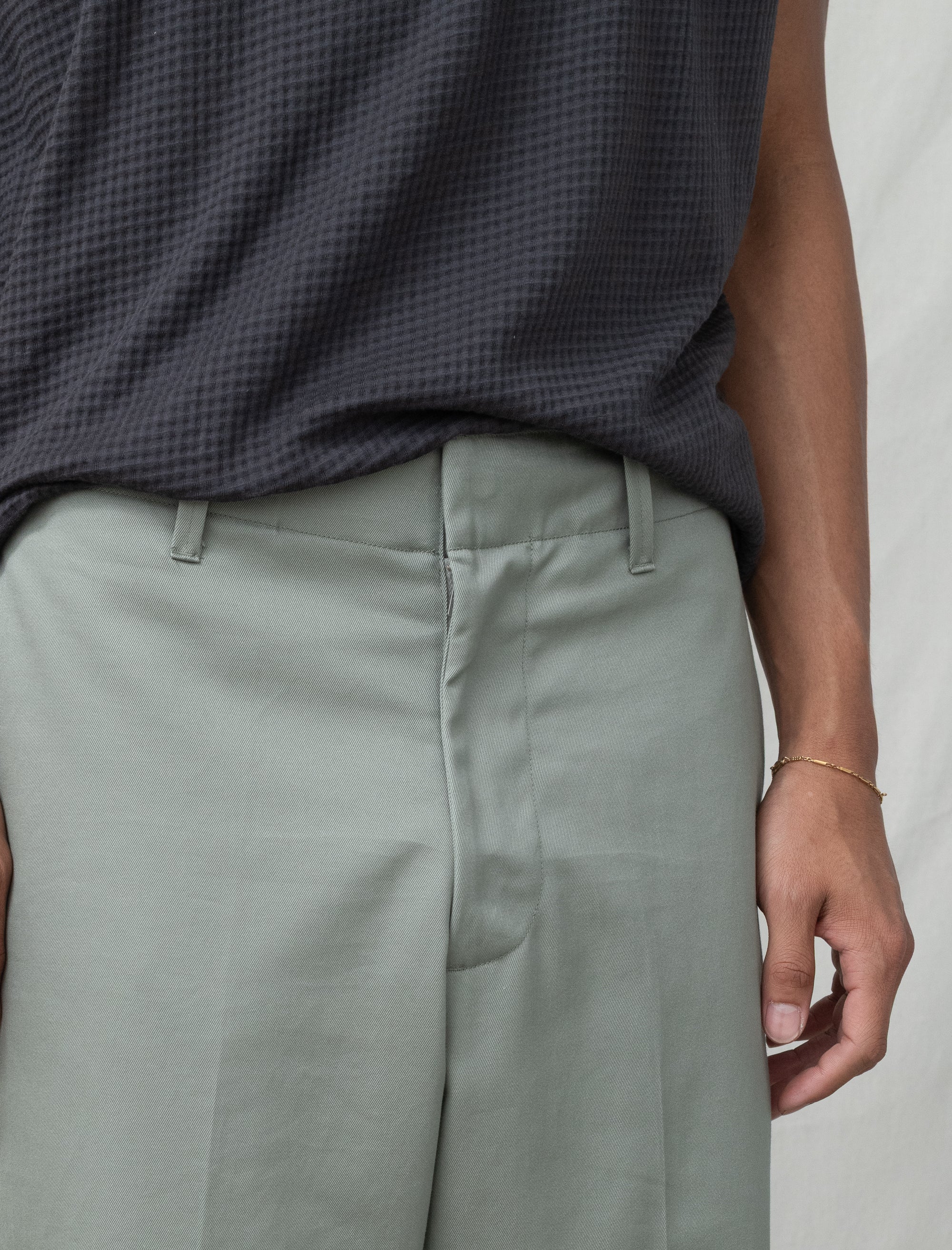 Twill Trouser (Sage)