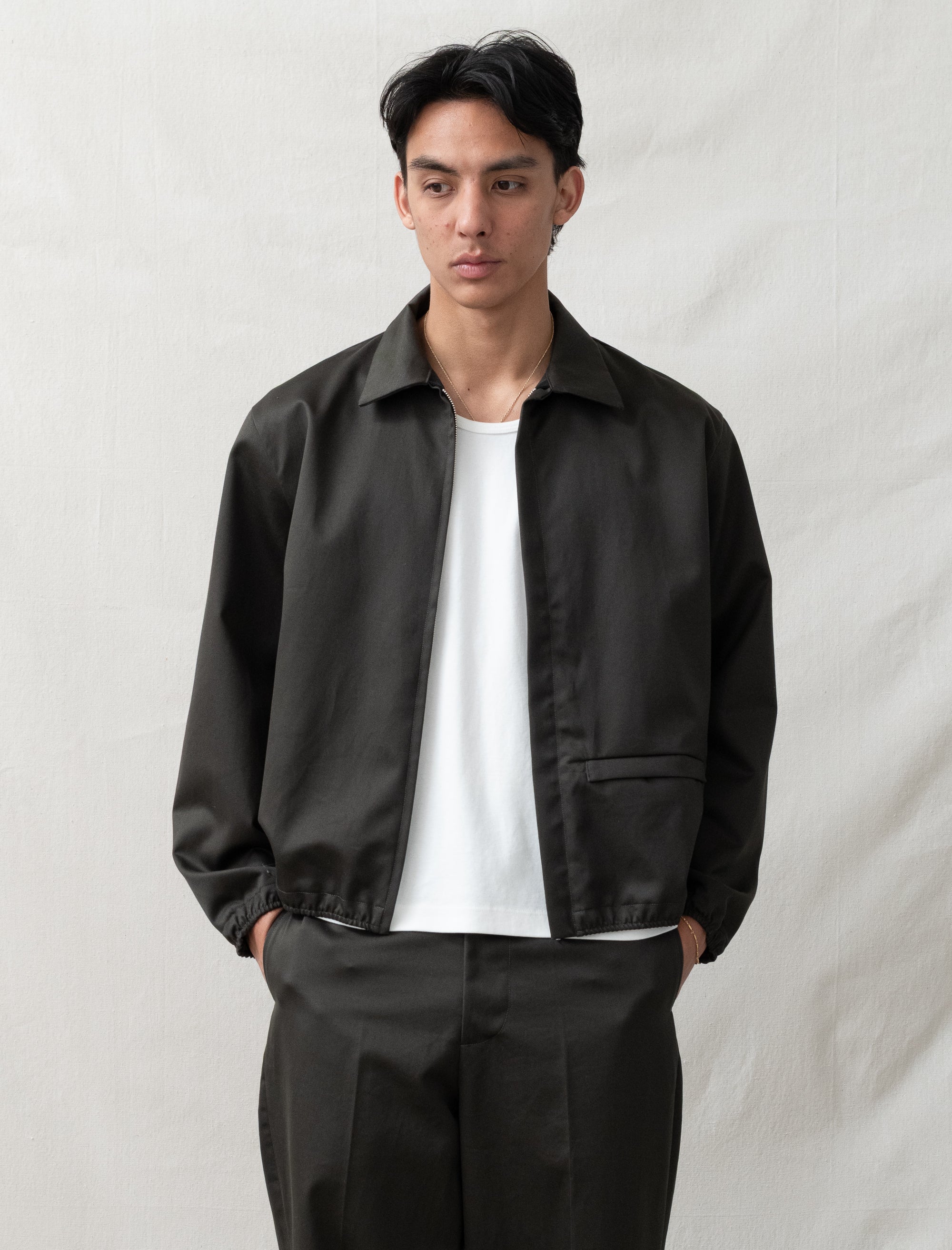 Point Jacket (Black Olive)