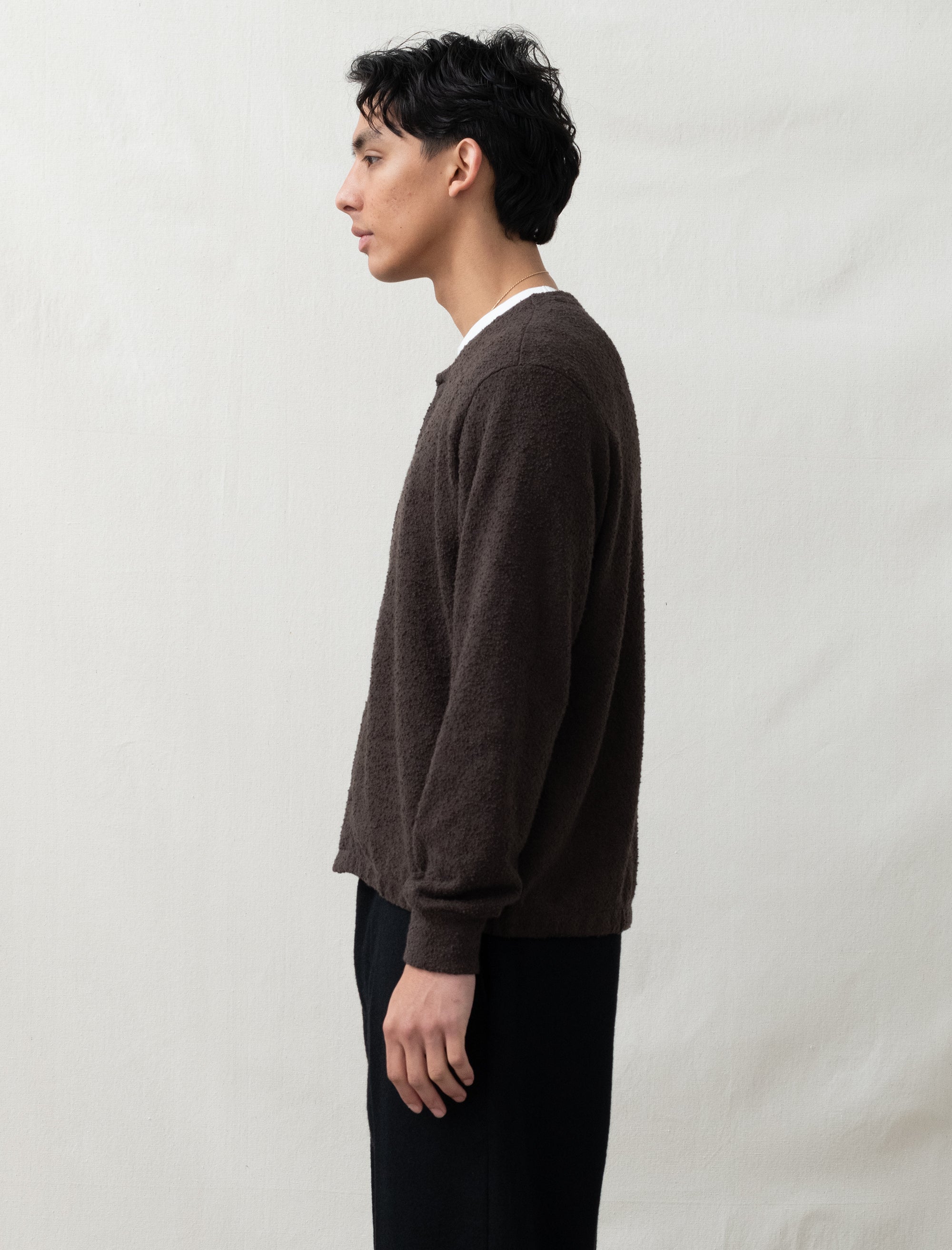 Lady White Teddy Cardigan