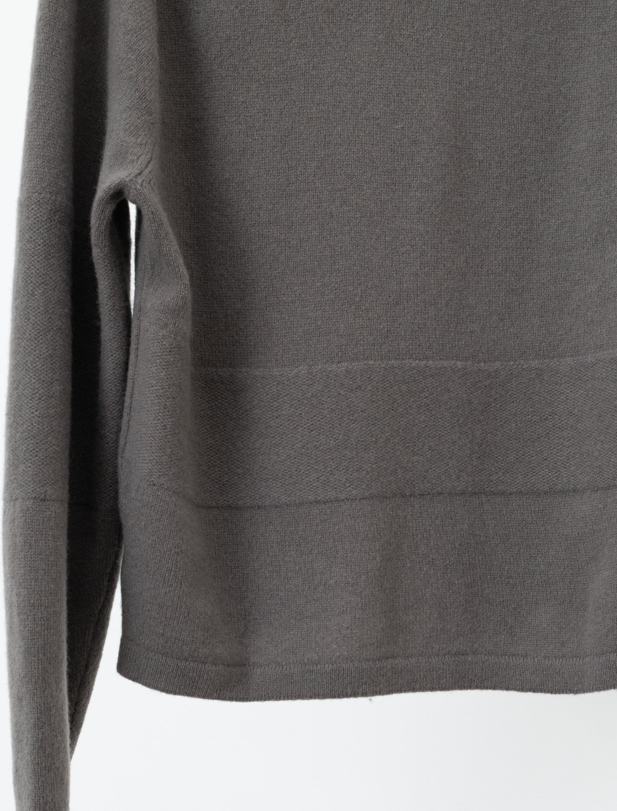 Wool V Neck Sweater (Clay)