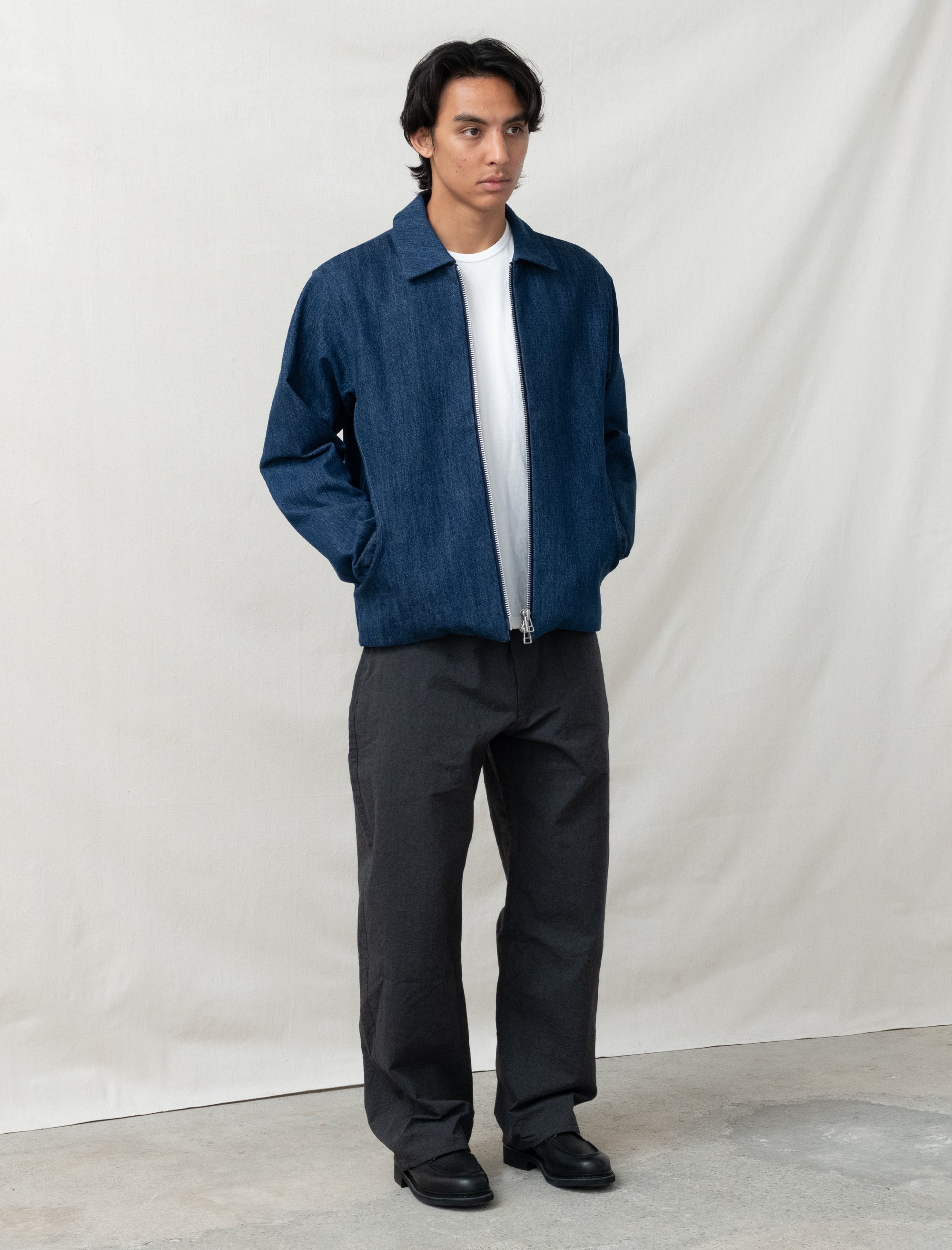 MAN-TLE R19S3 Scoop Shirt (Organic Selvedge Denim) – Bows and Arrows
