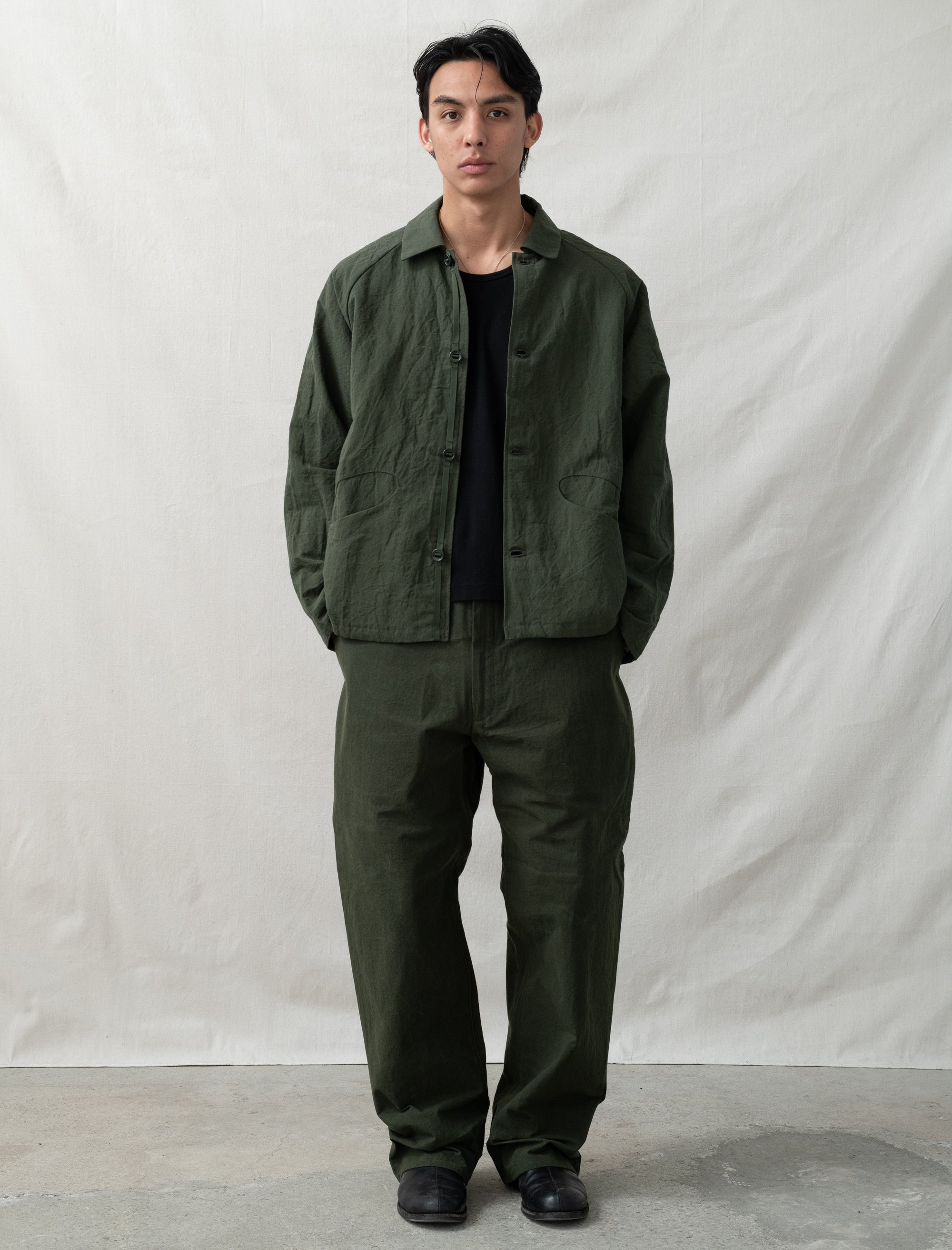 R20P4 Wide Pants (Woodland Wax)