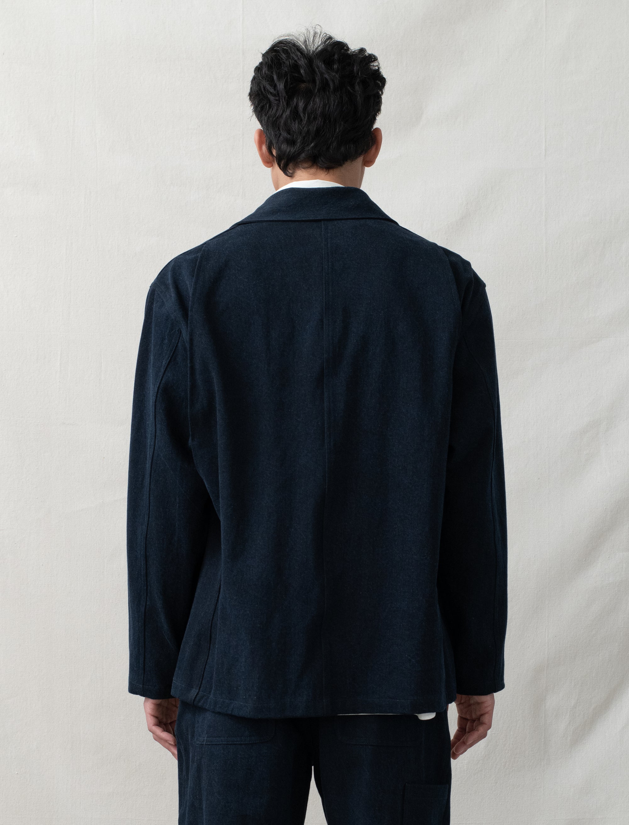 R20J2 Jebok Jacket (Blue Sumi Organic Denim)