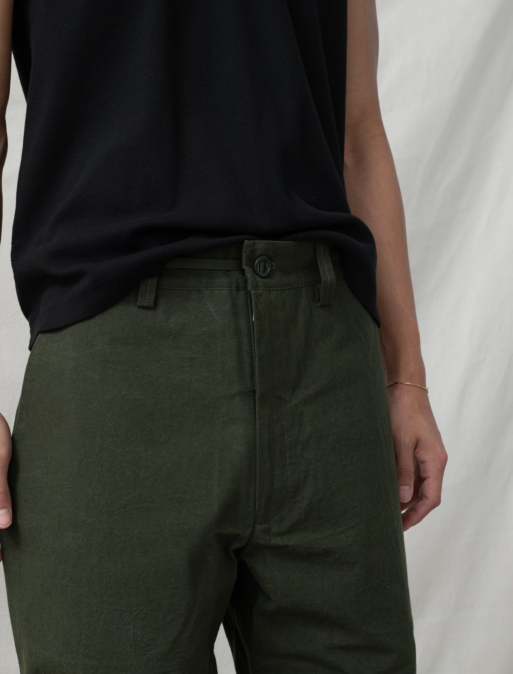 R20P4 Wide Pants (Woodland Wax)