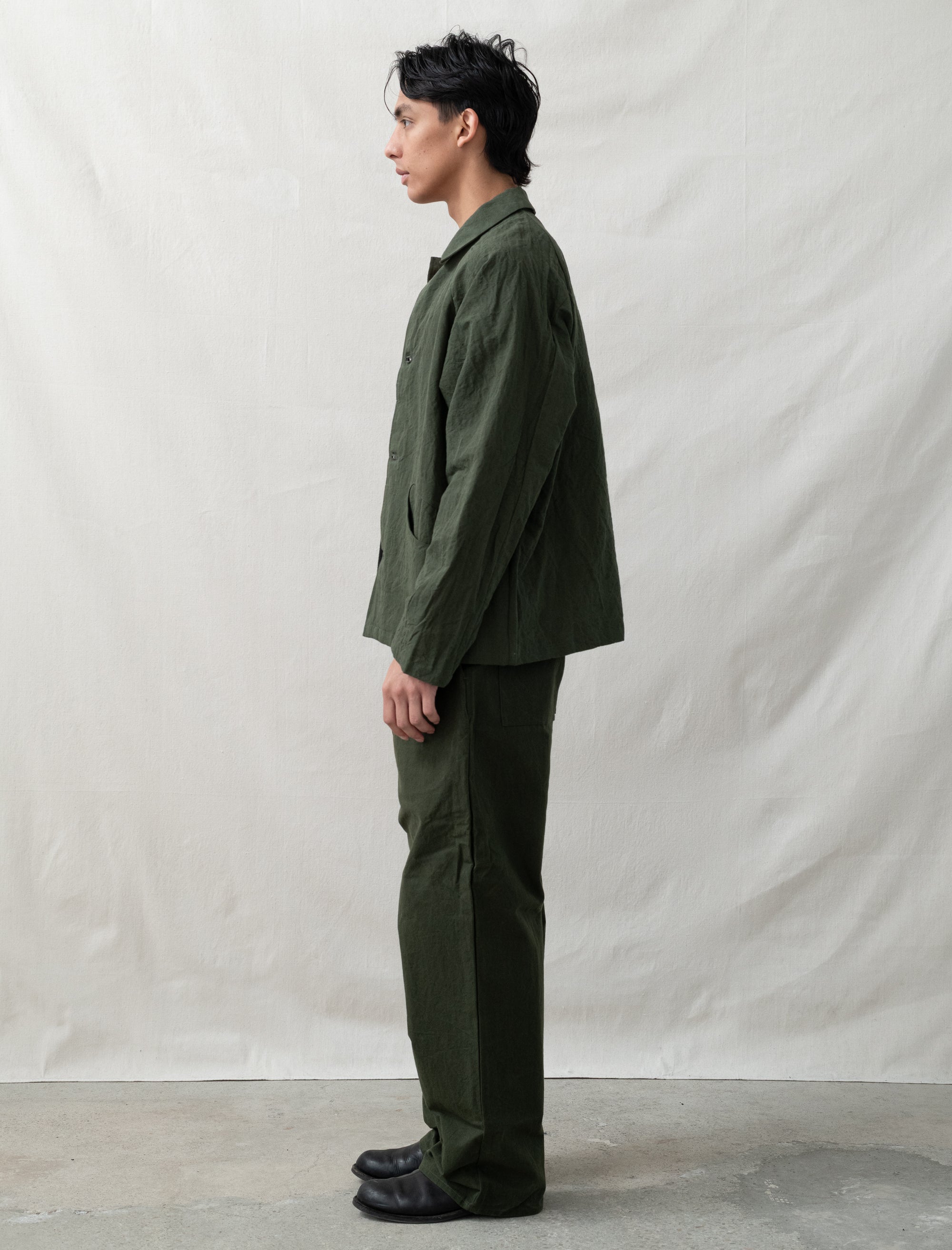 R20P4 Wide Pants (Woodland Wax)
