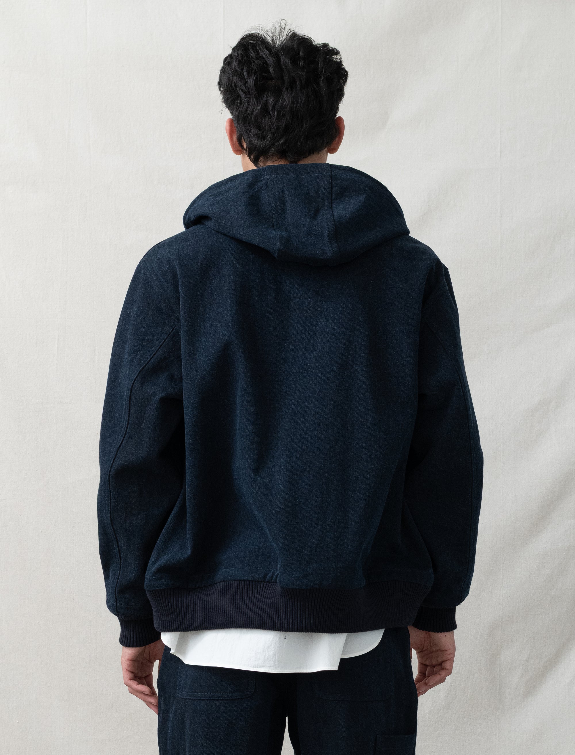 R20J3 Jebok Parka (Blue Sumi Organic Denim)