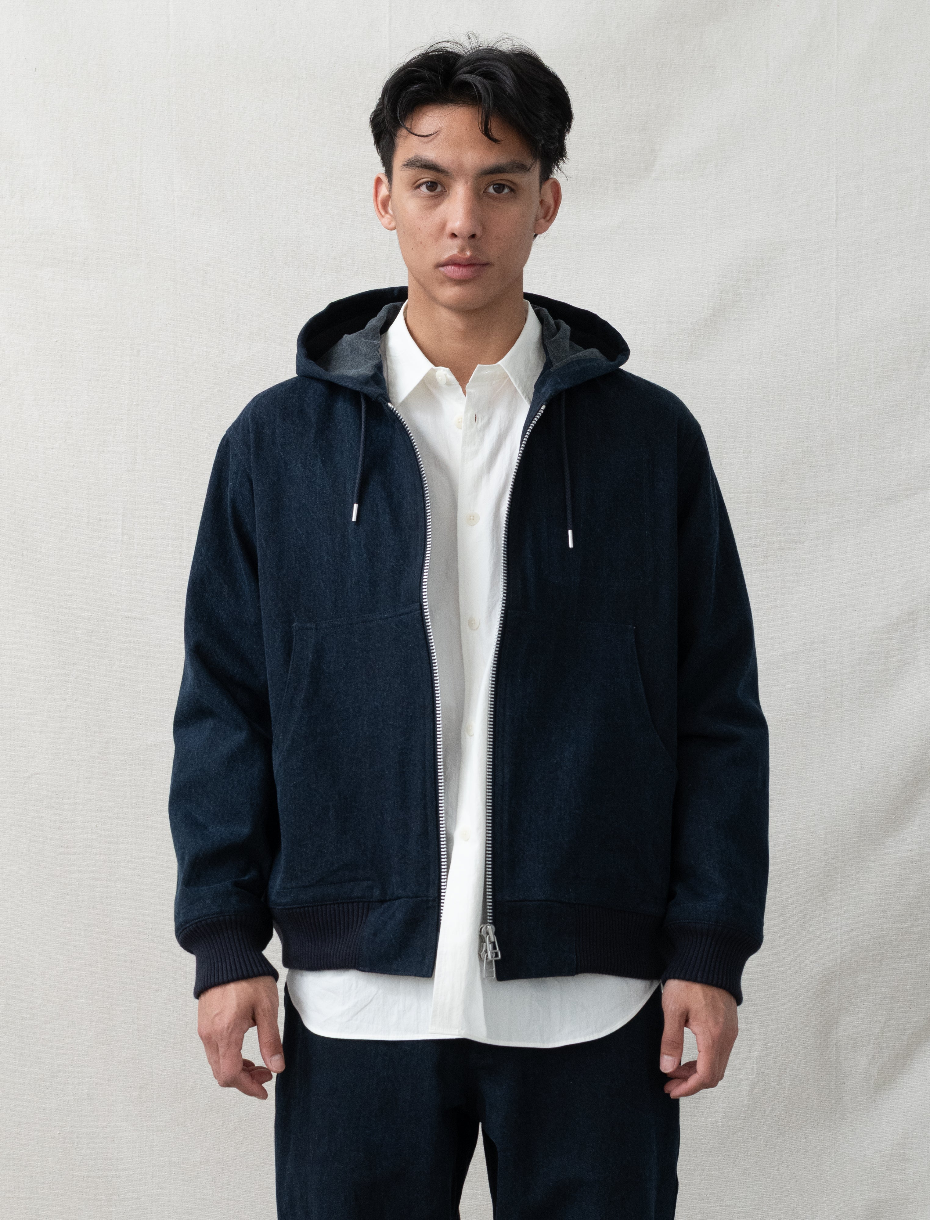 MAN-TLE R20J3 Jebok Parker (Blue Sumi Organic Denim) – Bows and Arrows