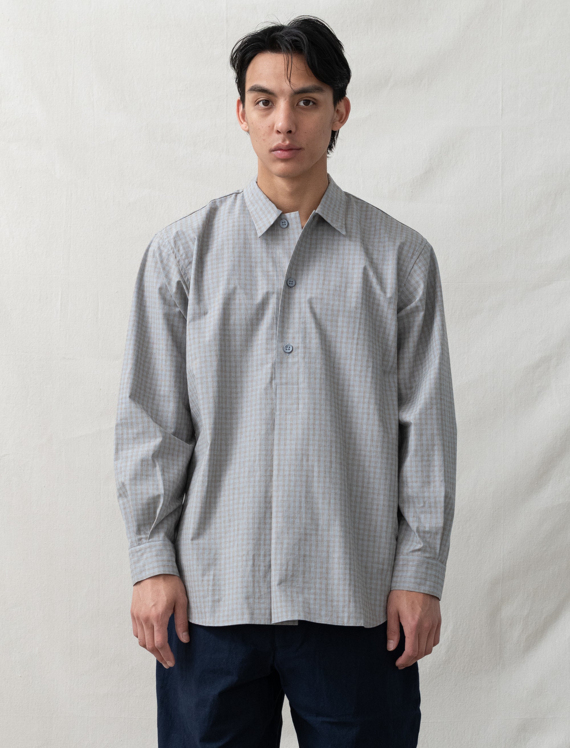 MAN-TLE R20S2 Pullover Shirt (Aerial Broadcloth) – Bows and Arrows