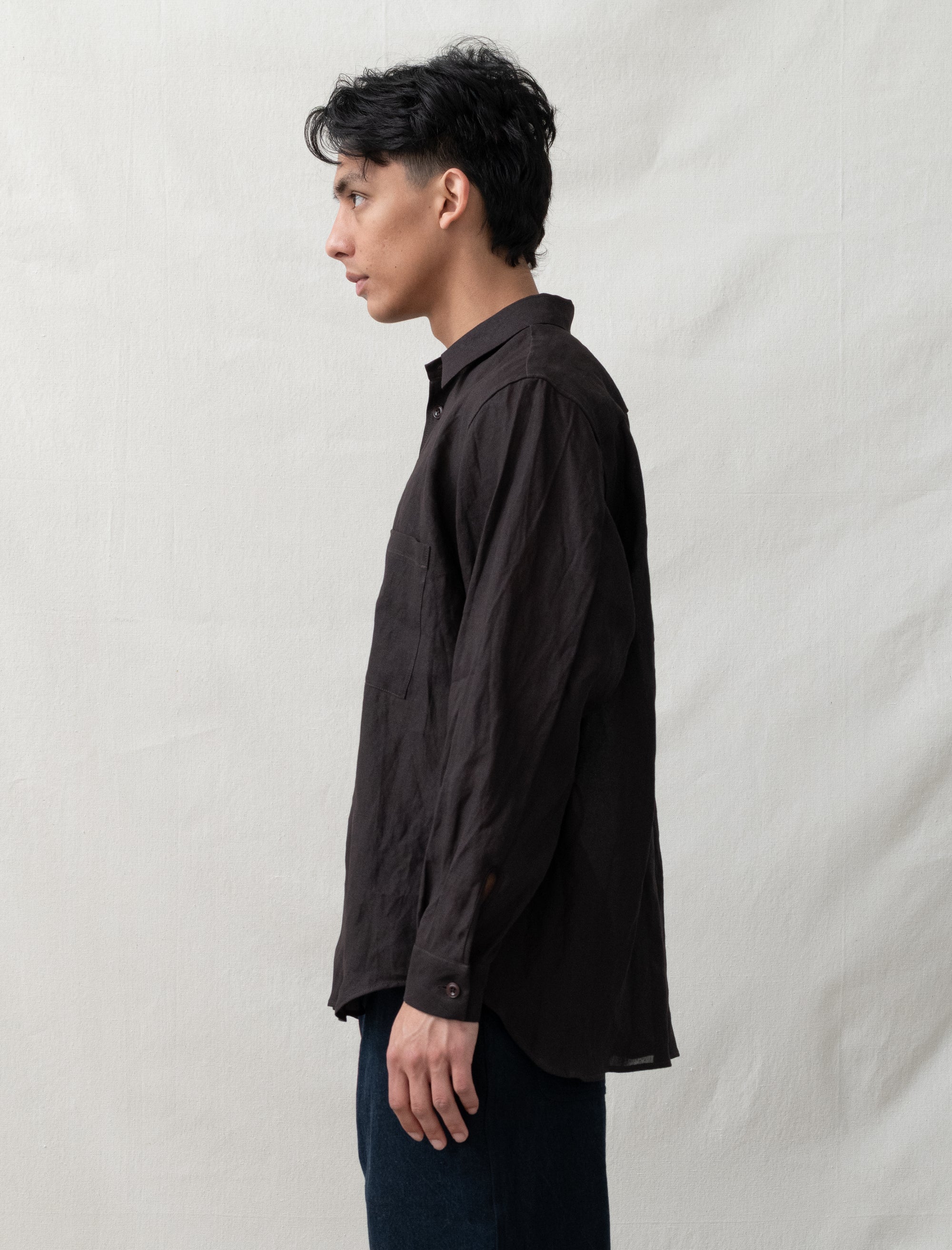 R20S8P Weather Shirt (Humic Paper Gabardine)