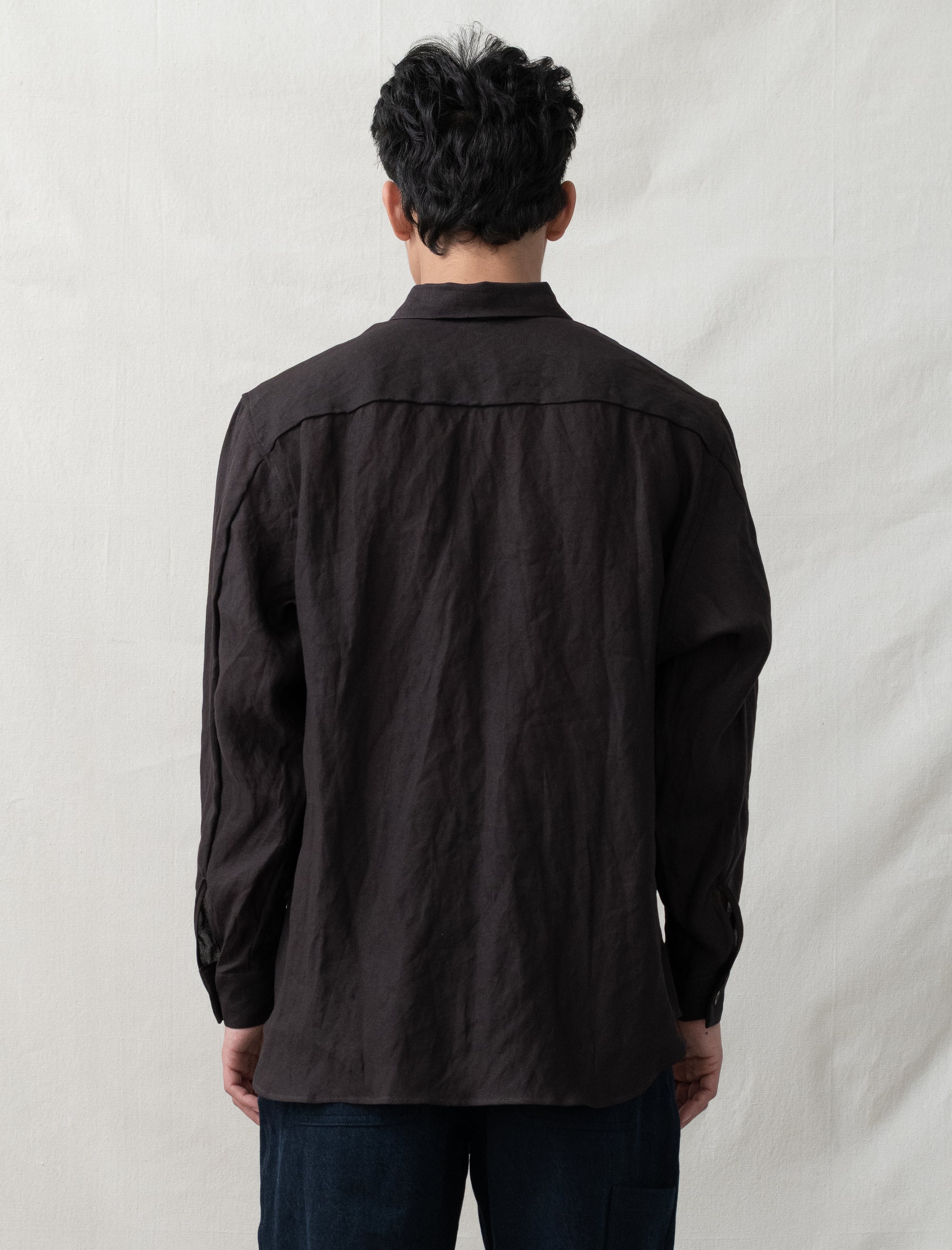 R20S8P Weather Shirt (Humic Paper Gabardine)