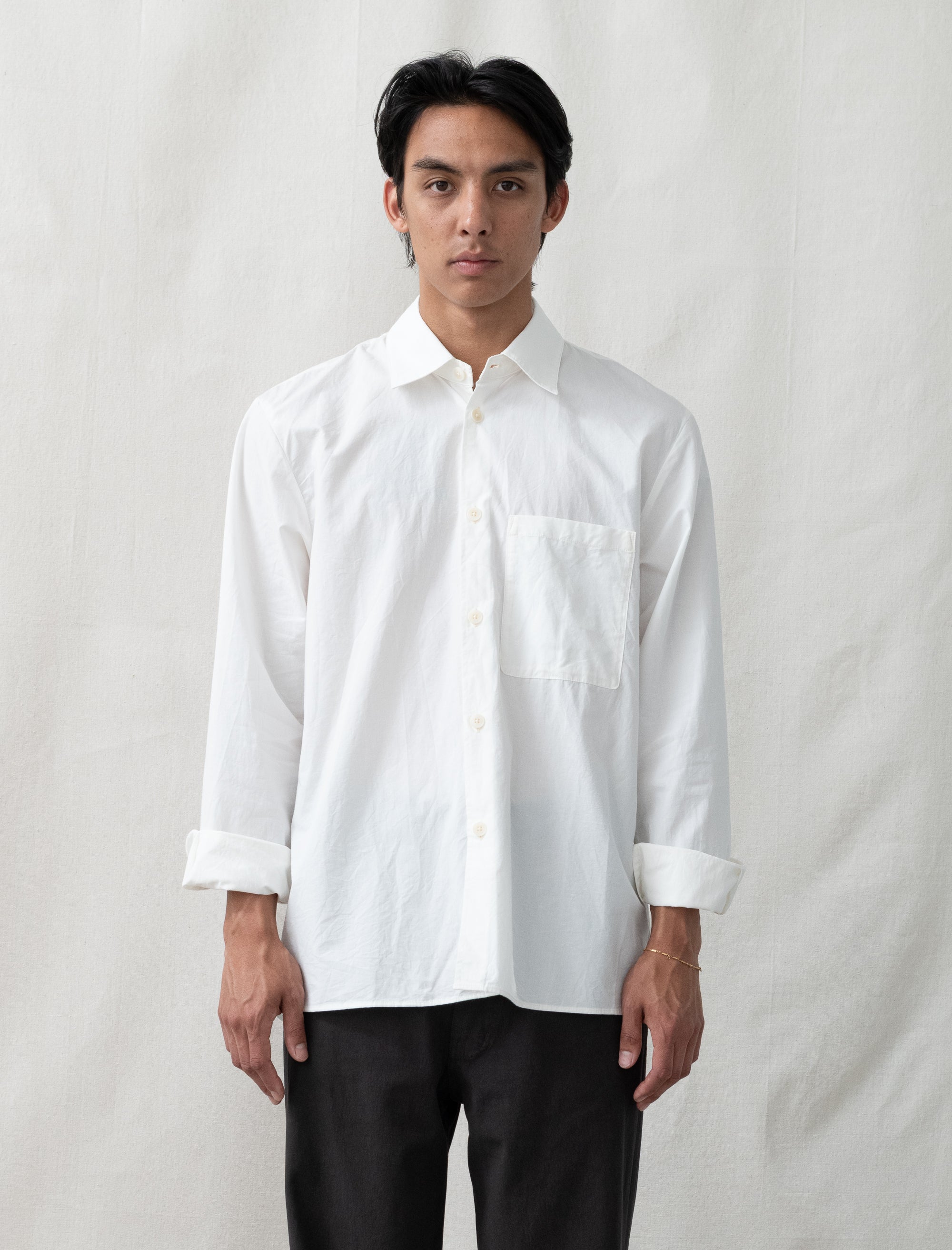 R0S4 OD Shirt (Undyed Parachute)