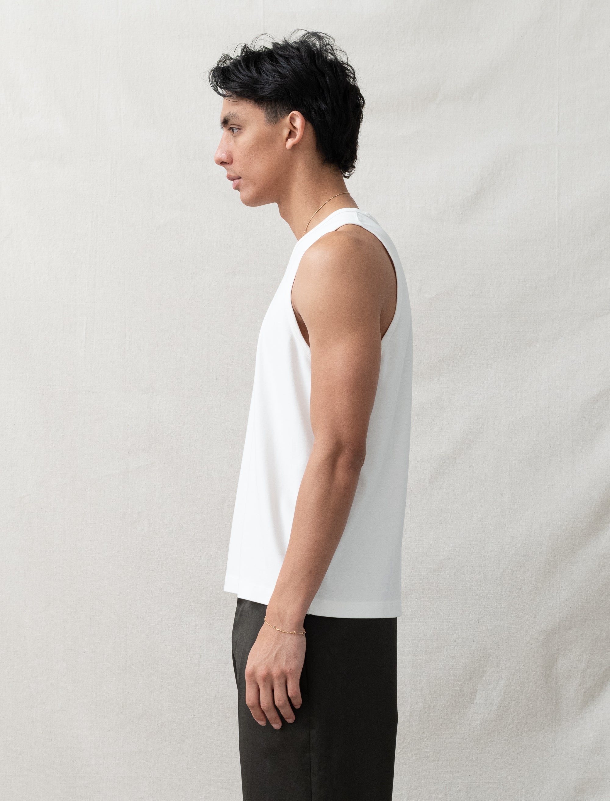 LWT0 Singlet 2-Pack (White Rib)