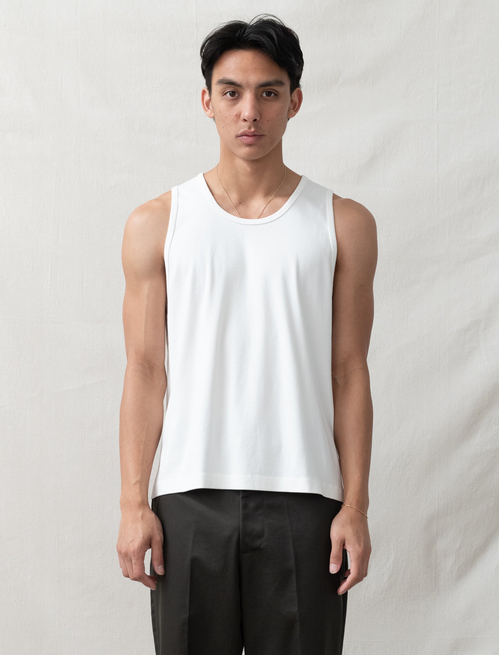 LWT0 Singlet 2-Pack (White Rib)
