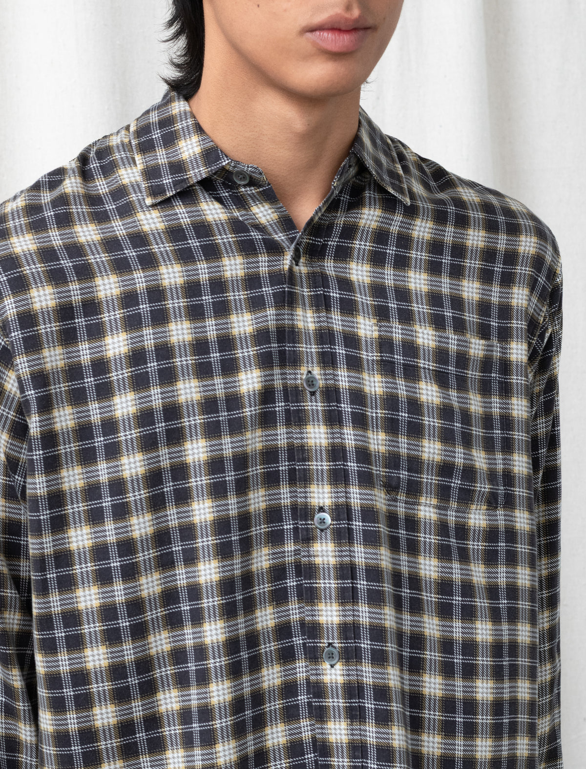 Matthew Plaid shirt (Black)
