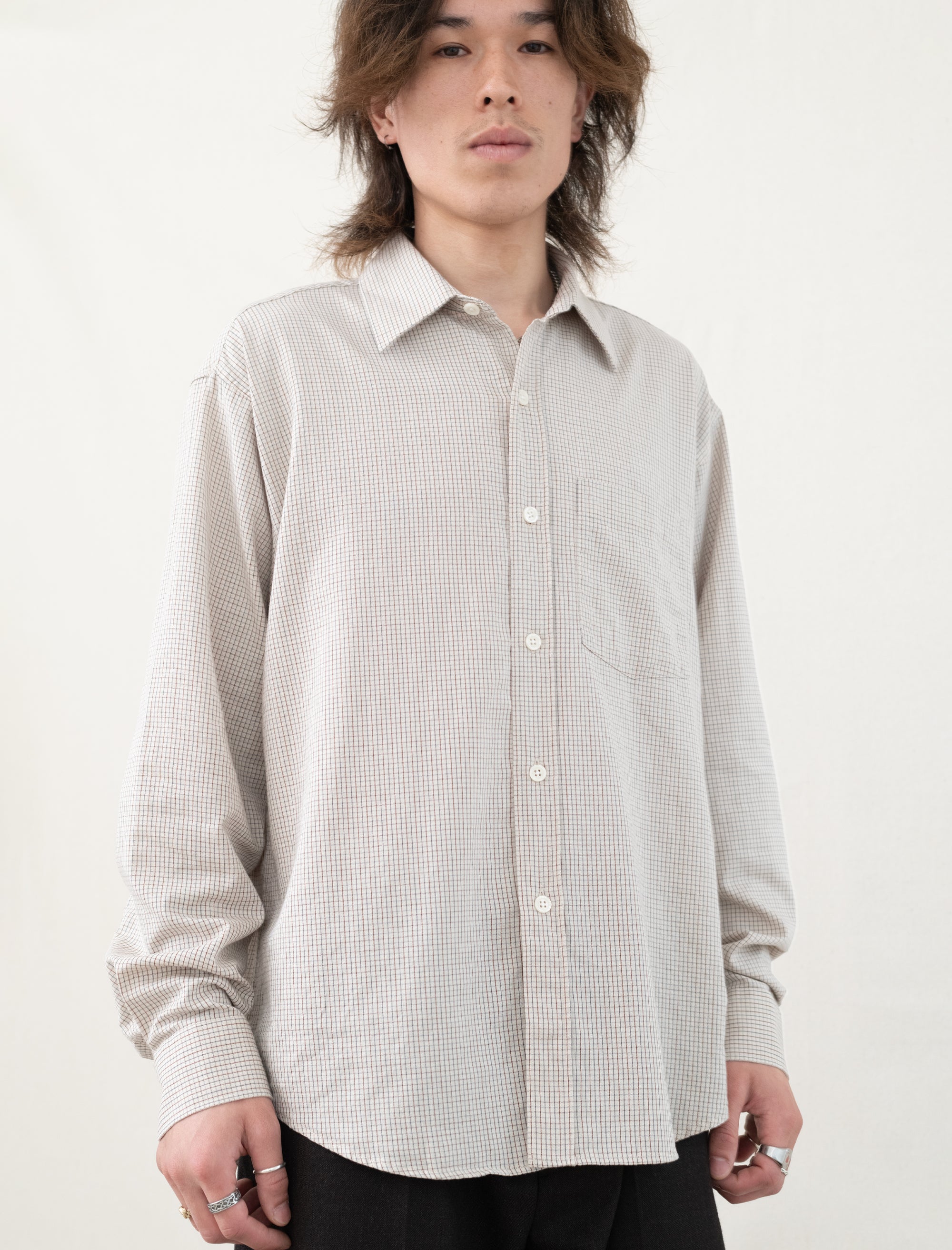 Executive Shirt (Beige Check)