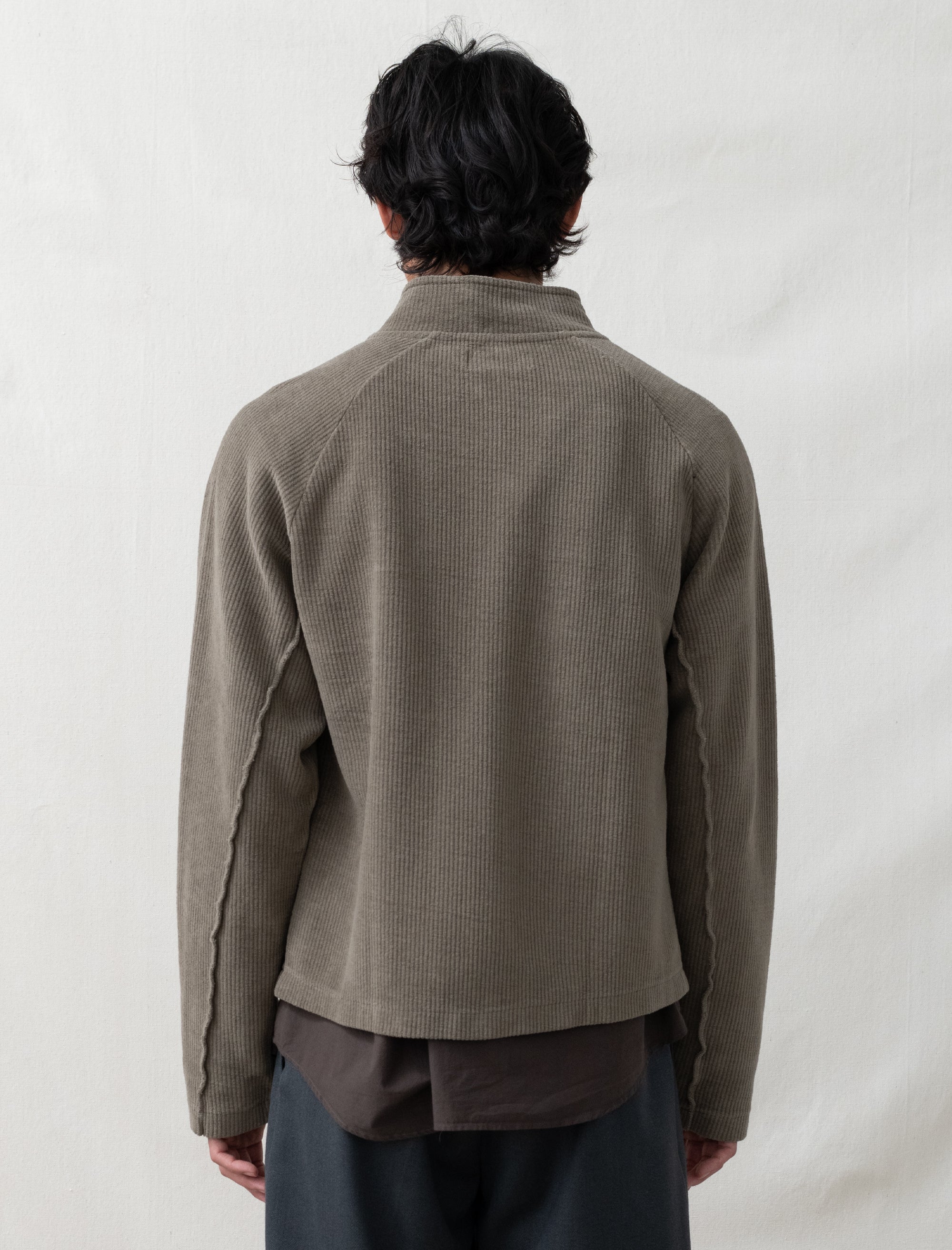 mfpen Leisure Zip Up (Faded Taupe Jersey Cord) – Bows and Arrows