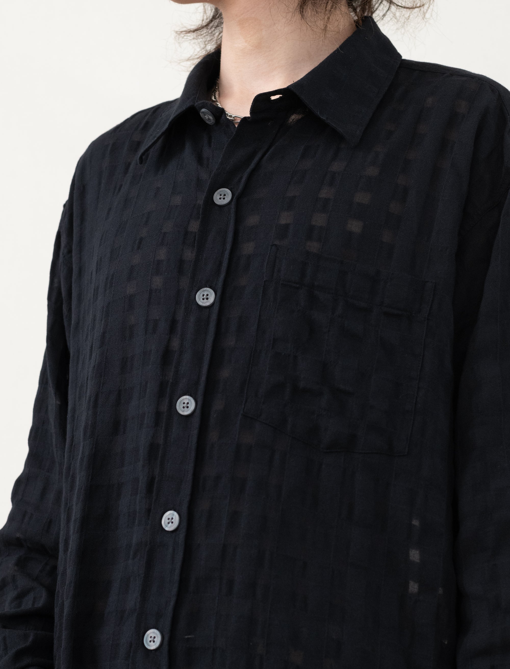 Priority Shirt (Black Check)