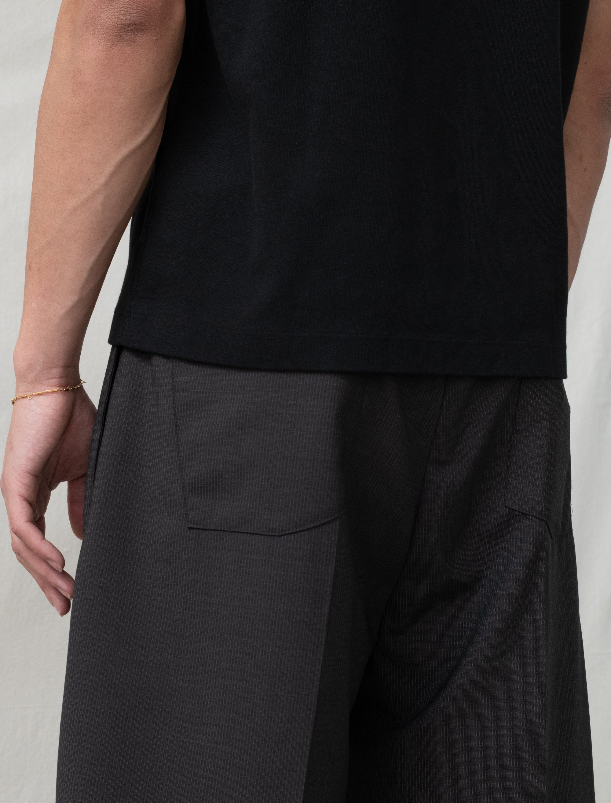 Classic Shorts (Dark Grey Stripe)