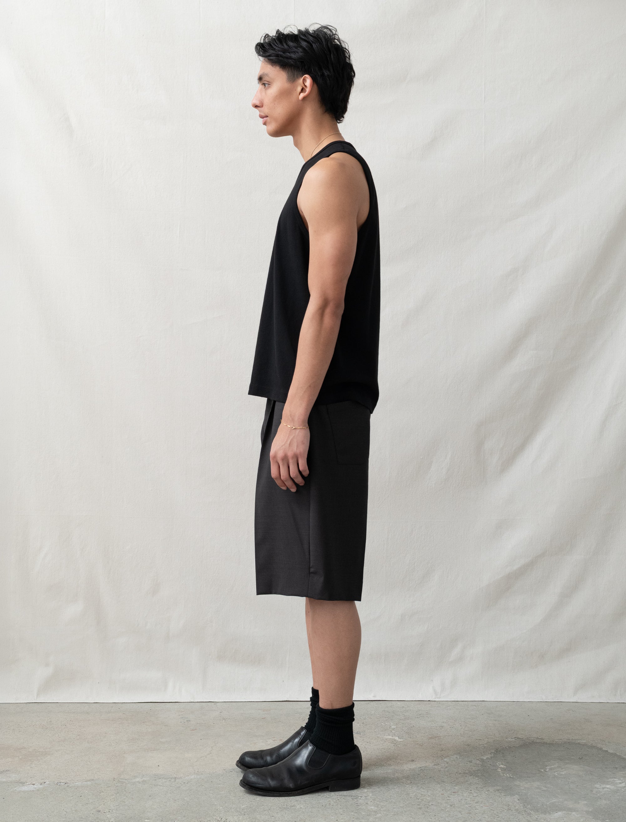 Classic Shorts (Dark Grey Stripe)