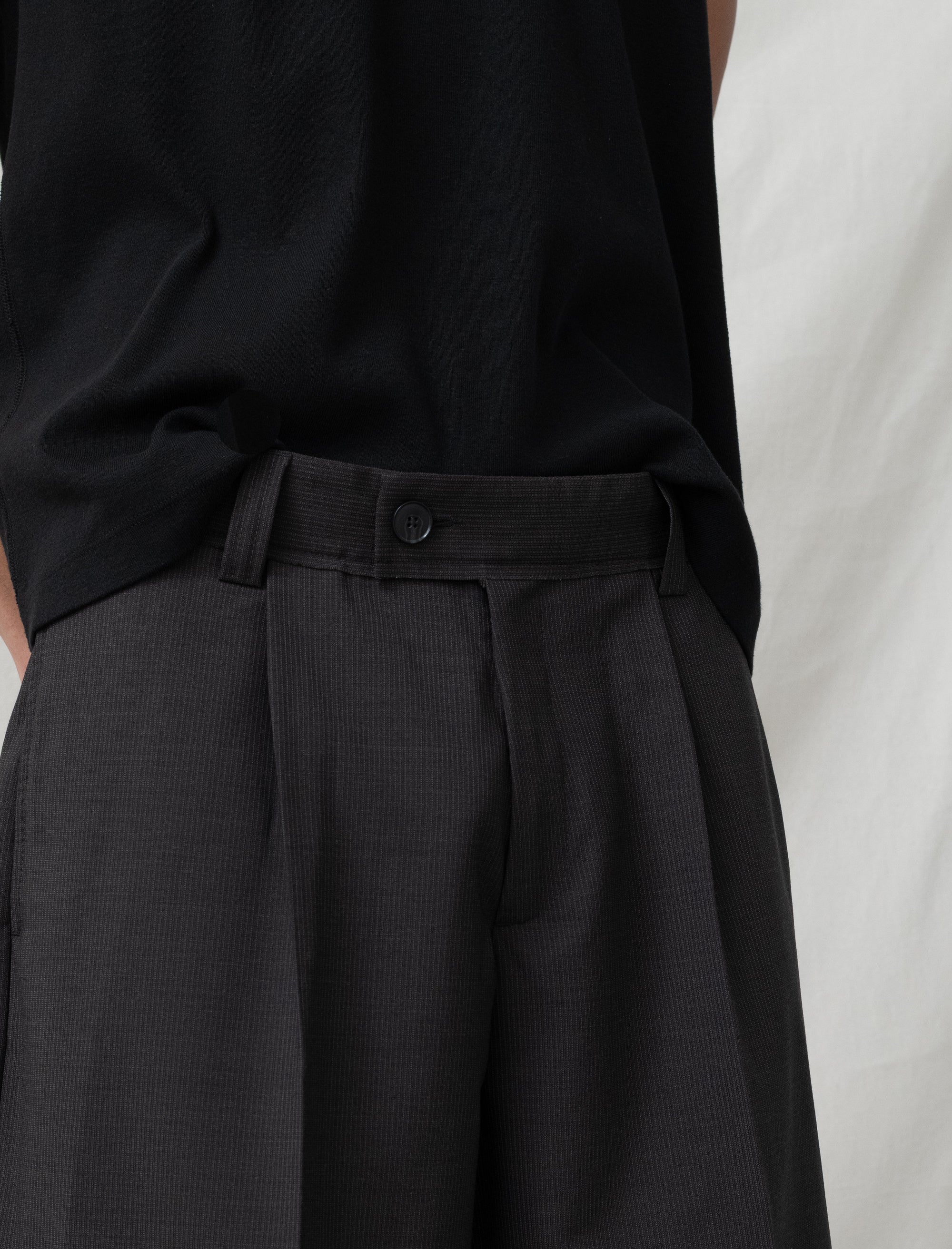 Classic Shorts (Dark Grey Stripe)