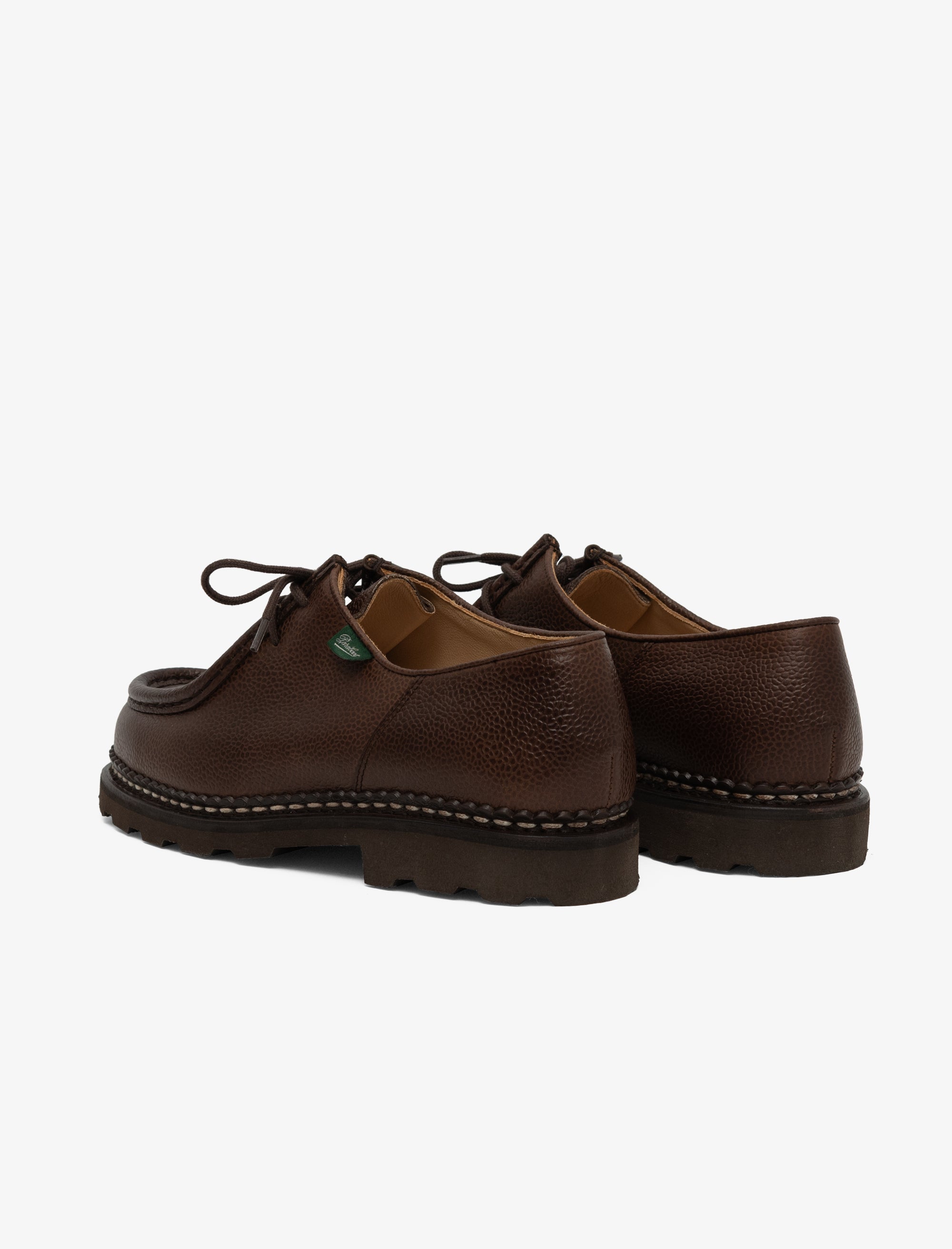 Paraboot Michael Grained Leather (Brown) – Bows and Arrows