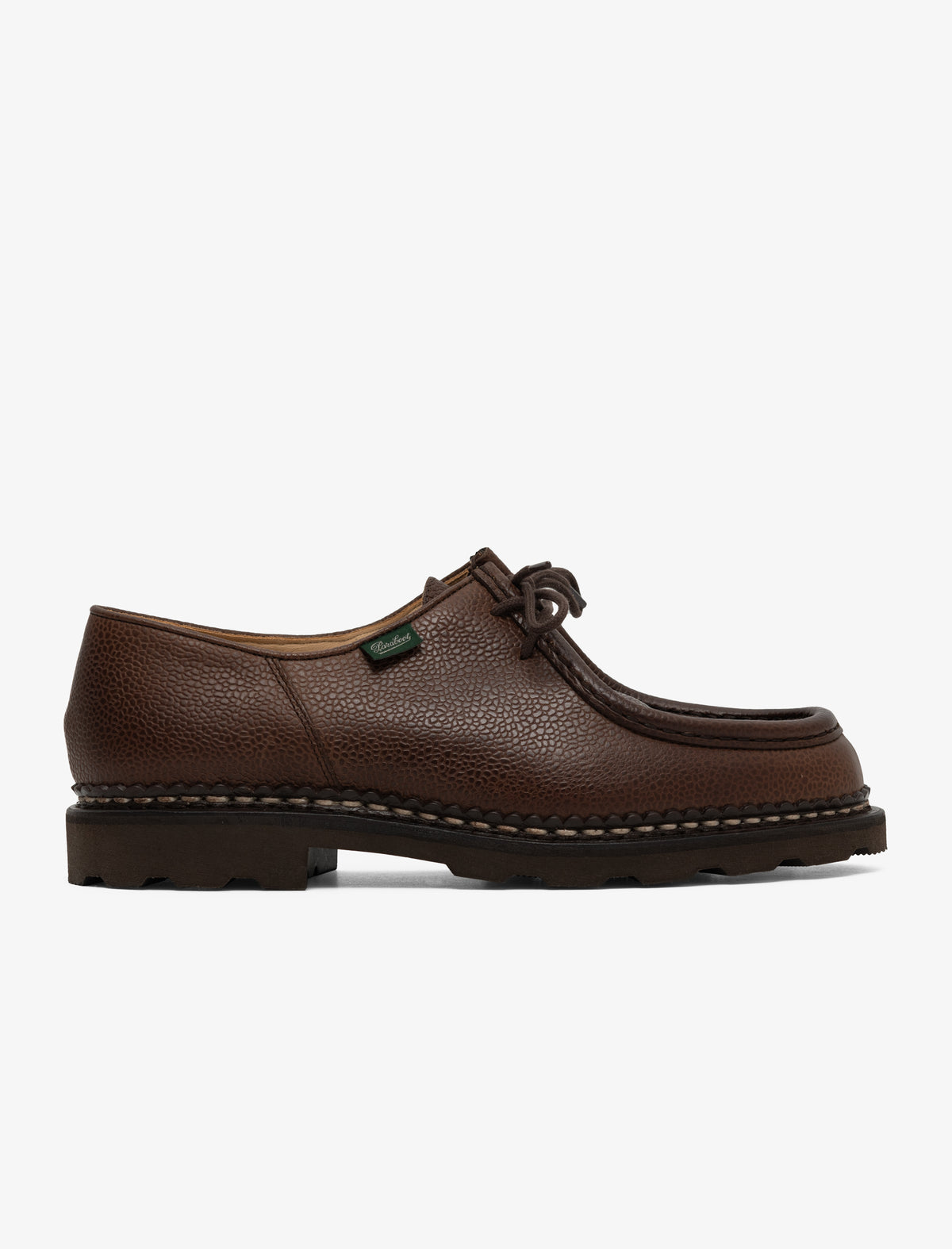 Paraboot Michael Grained Leather (Brown) – Bows and Arrows
