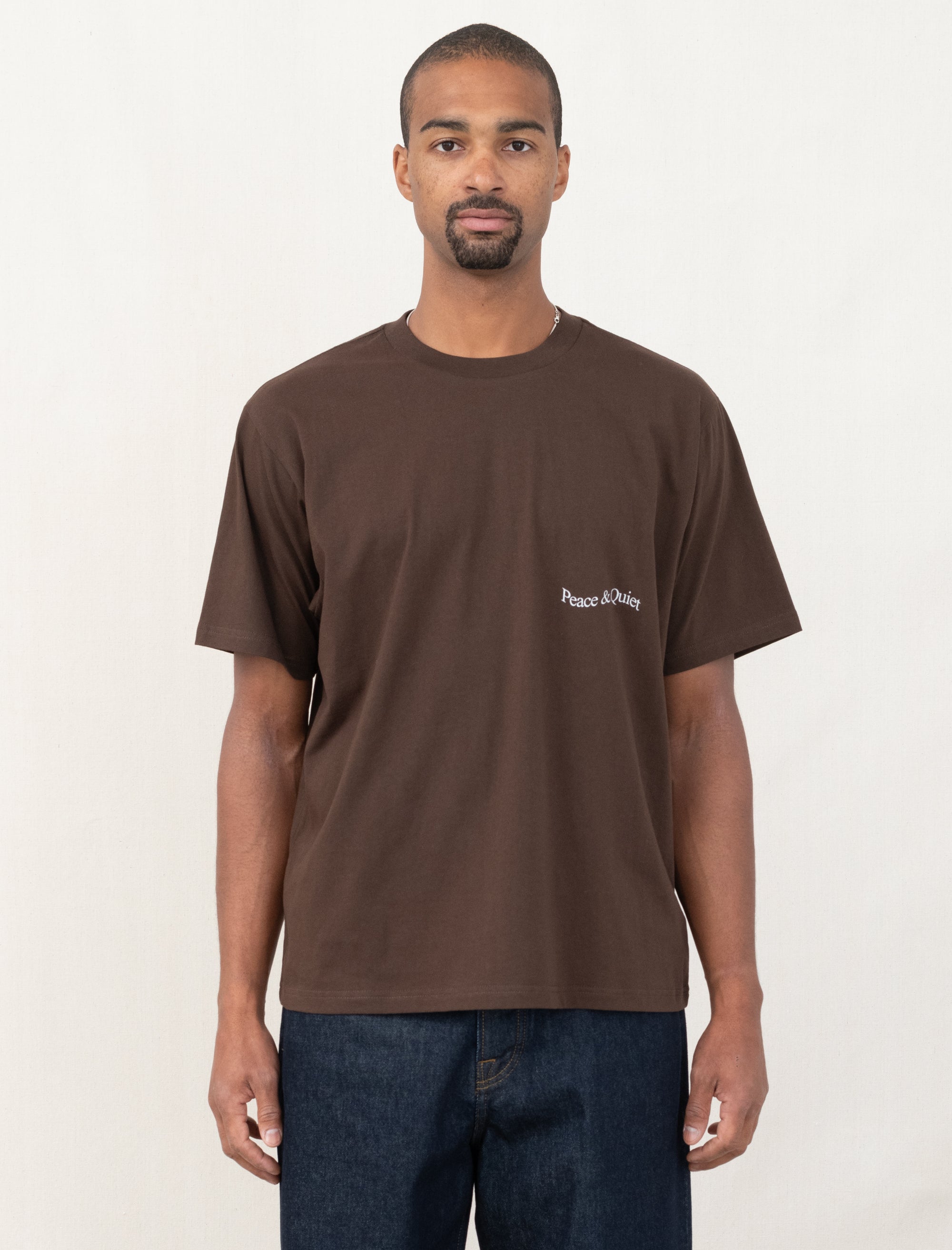 Wordmark T-Shirt (Brown)