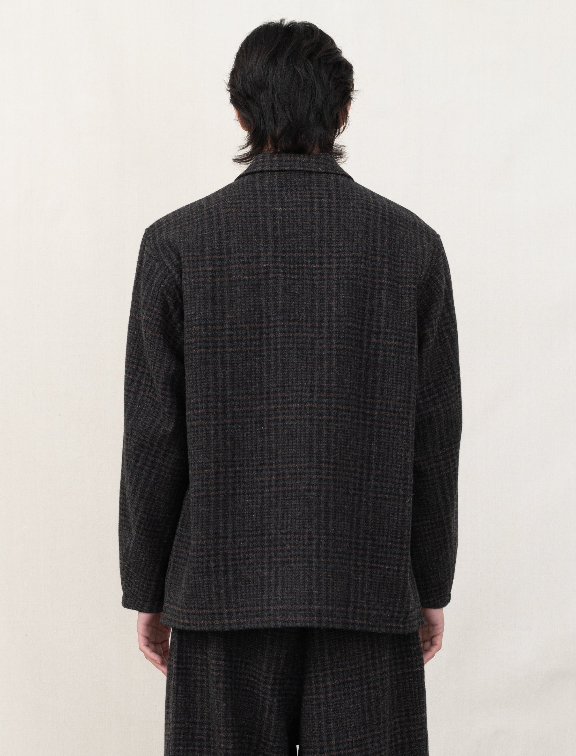 Loafer Jacket (Wool Glen Plaid)