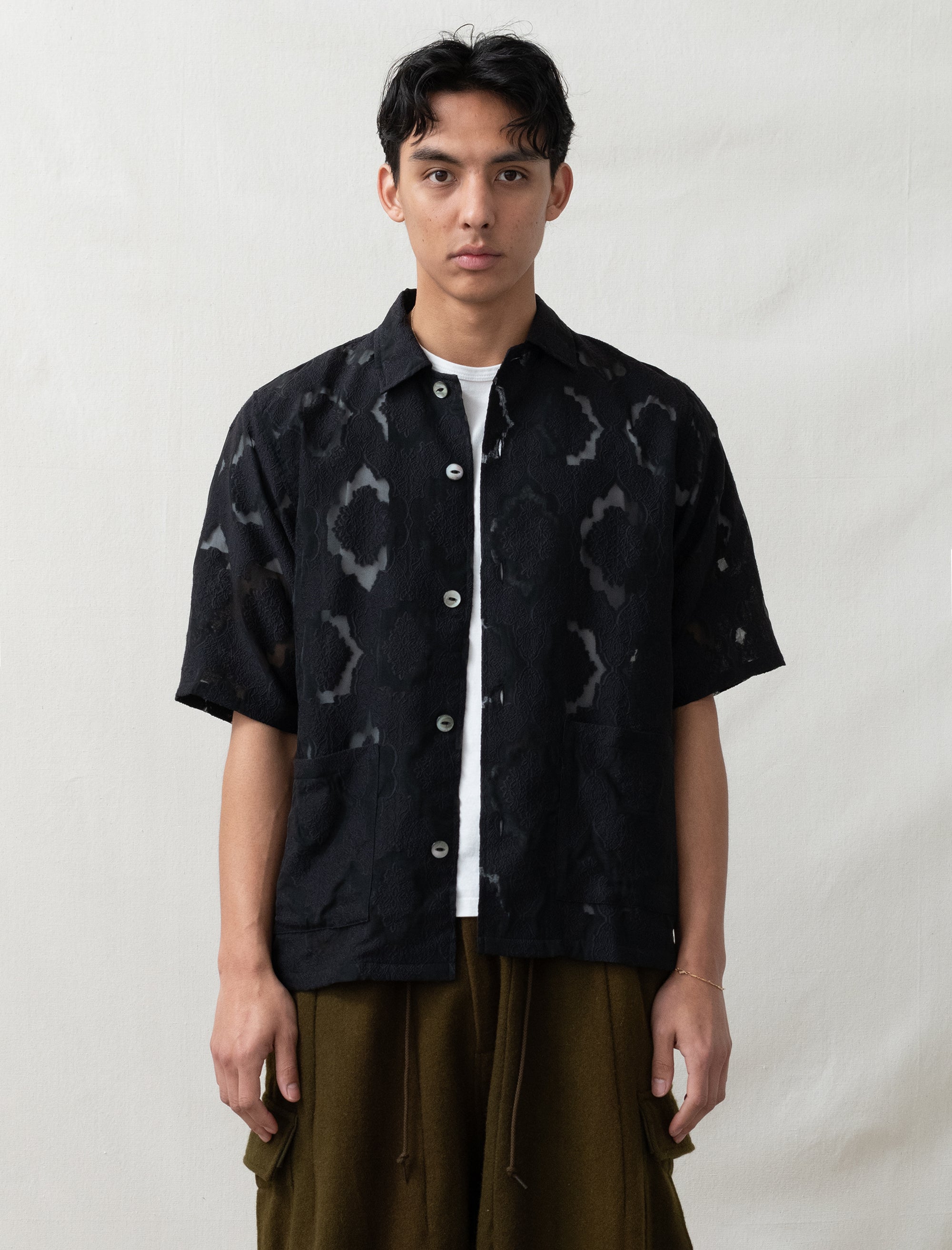 Cabana Shirt (Purple)