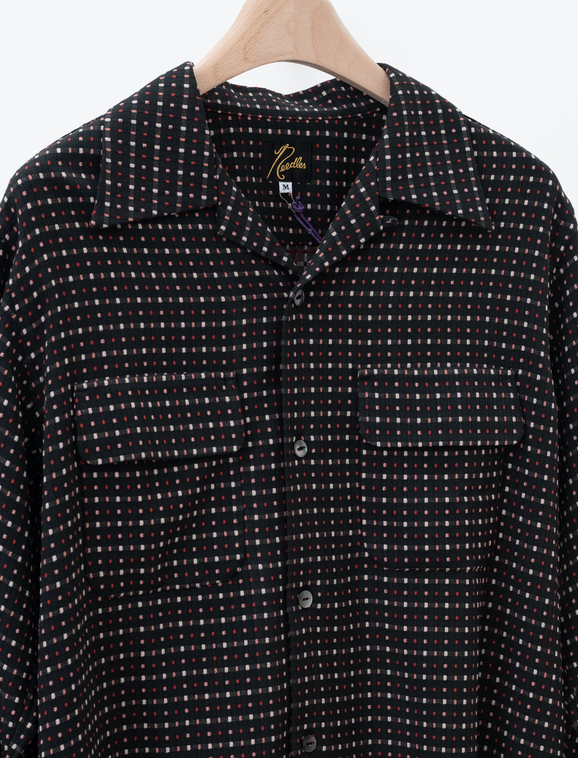 Classic Shirt Dobby Square (Black)
